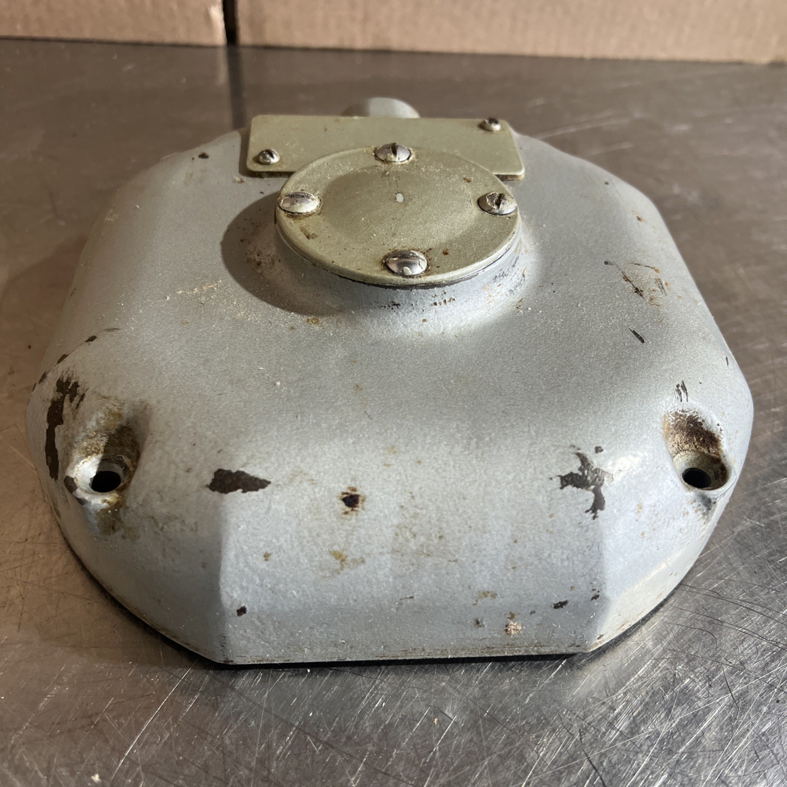Hobart A120 12 Qt Mixer Back Bearing Bracket Cover-Less Centrifugal Plate