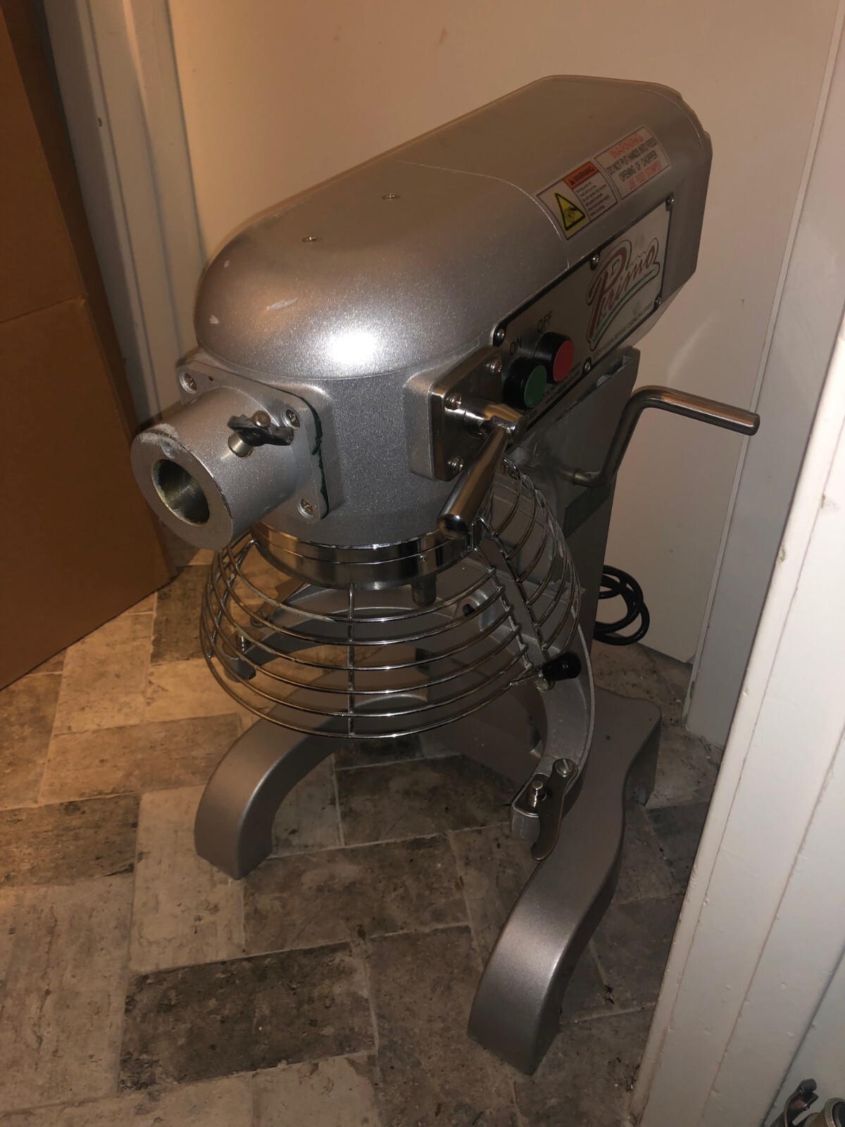 Primo PM-10 Countertop Commercial Planetary Mixer 3-Speed 10 Quart Restaurant