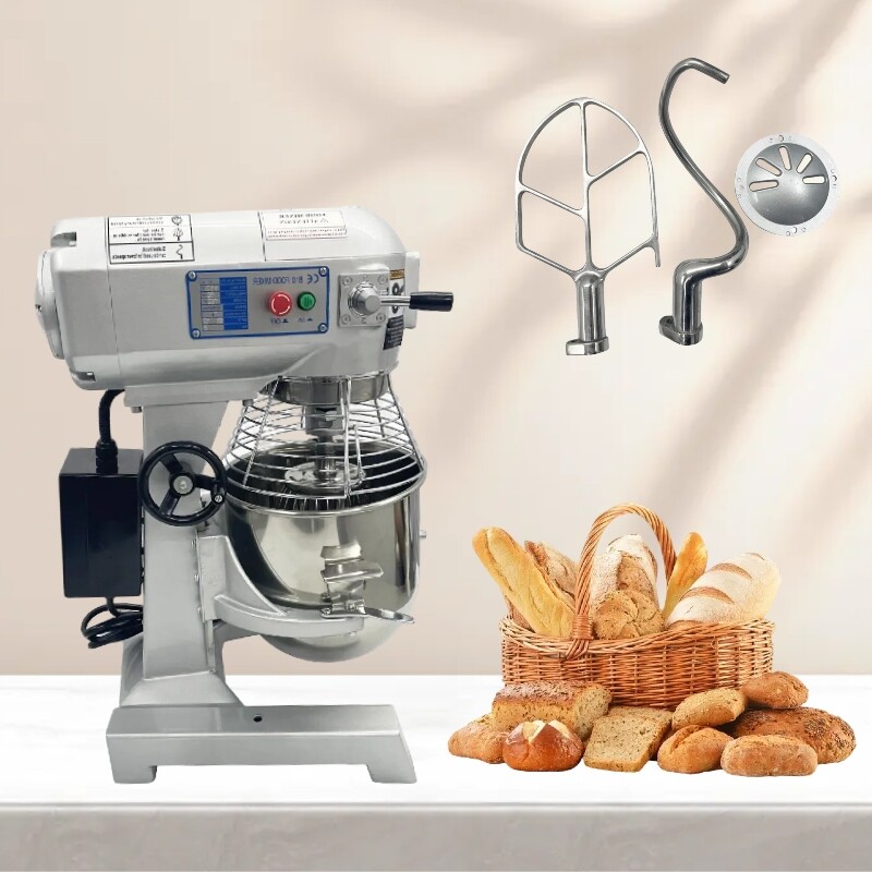 Multifunctional Commercial Mixer Flour & Cream Eggs10L Three Speeds 110V 450W