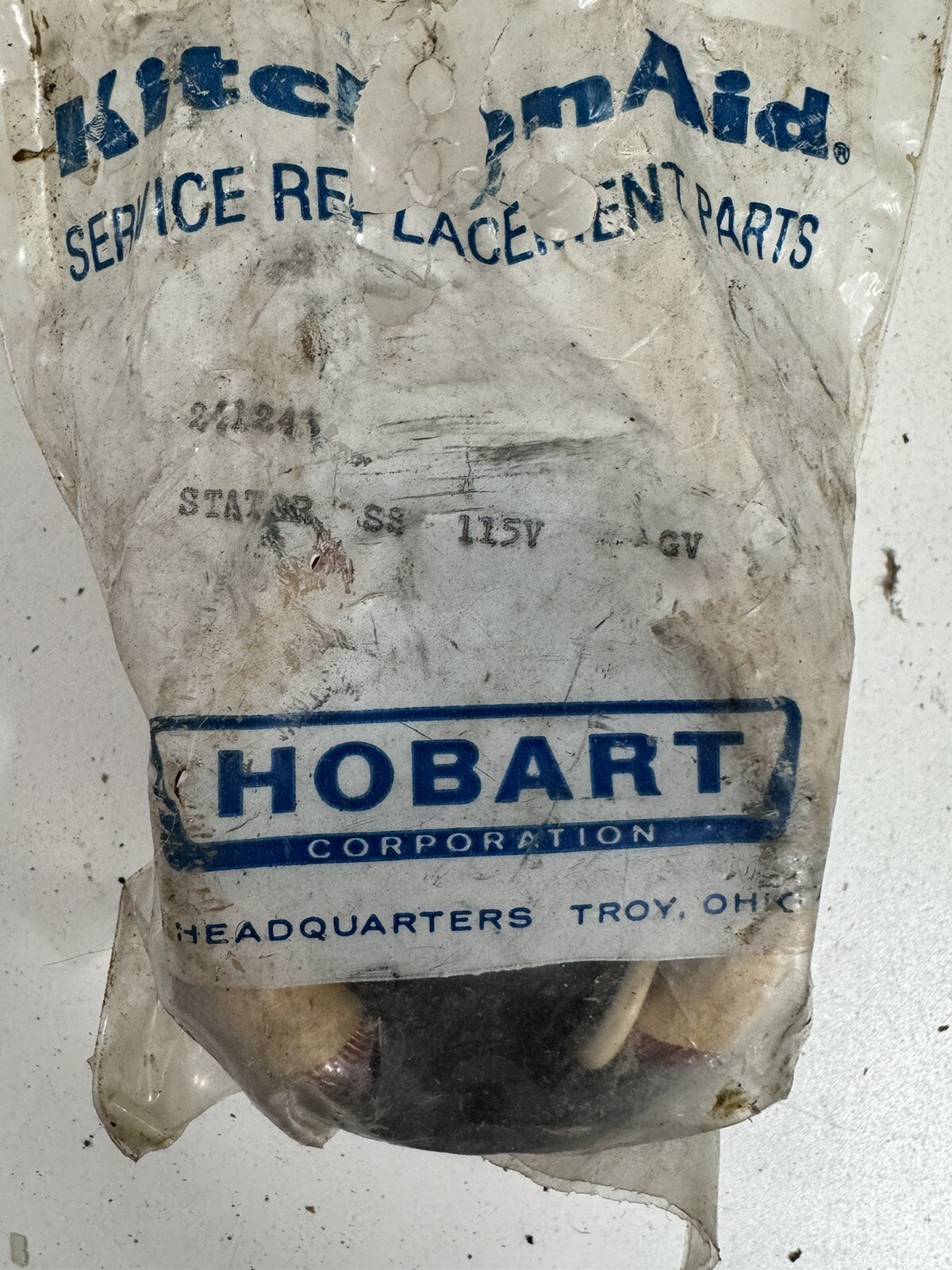 KITCHEN AID/HOBART 278158-c STATOR ASSEMBLY FOR STAND MIXER 241243 BH