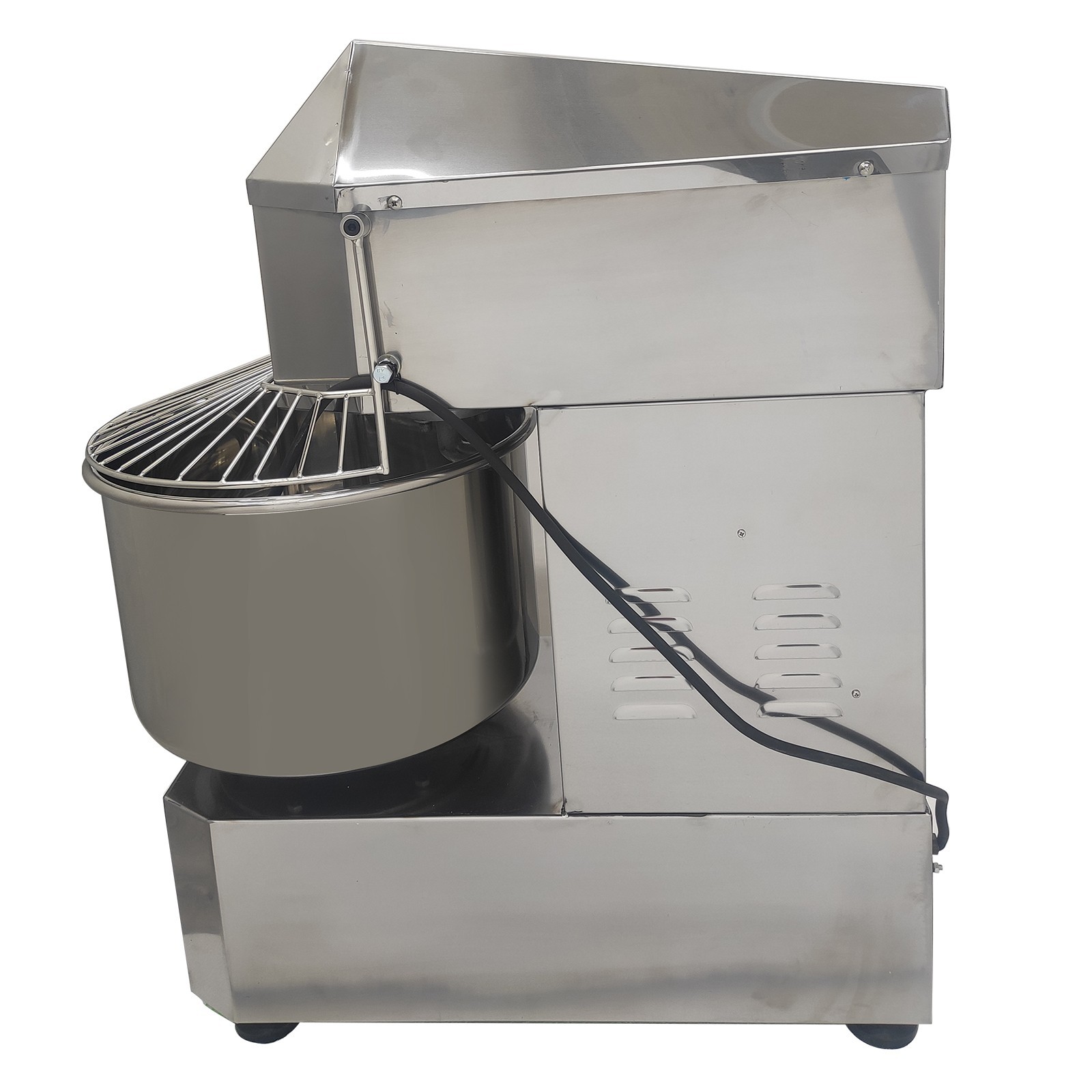 30QT Daul Action Daul Speed Dough Mixer 110V Commercial Flour Mixer Time Adjust