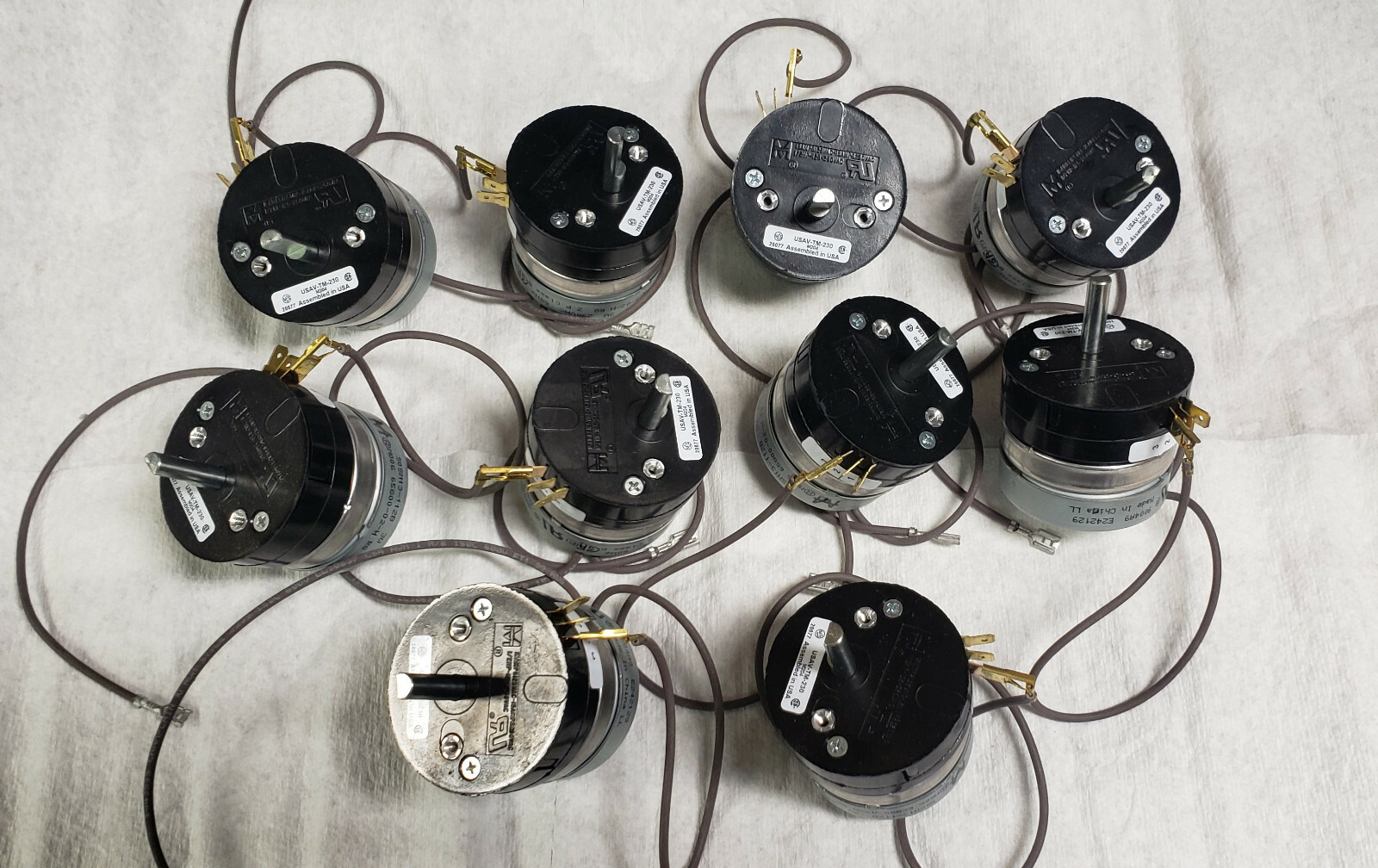 10pc lot Hobart mixer timer switch 15 minute 230 volt 294650-4-2 294650-4-6