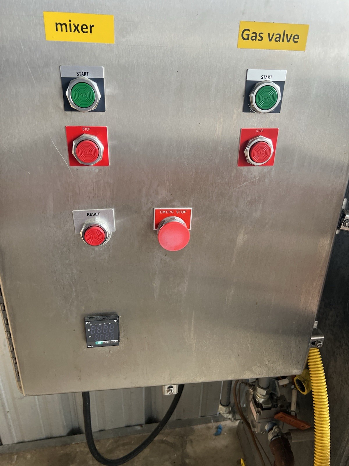 Savage Bros S-48 Double Action Fire Mixer w/ Control Panel As Is