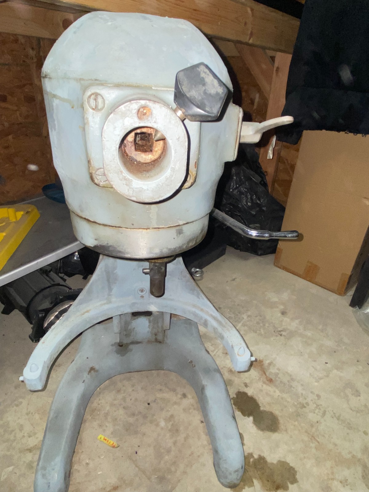 Hobart A200 20 Quart Commercial Dough Mixer + Stainless Bowl Wire Whip + Paddle