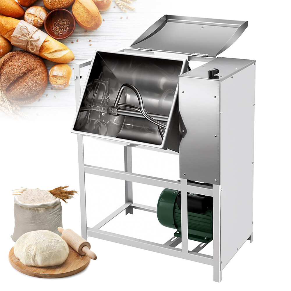 Commercial Electric Dough Mixer Mixing Machine 25KG Flour Mixer Dough Kneading
