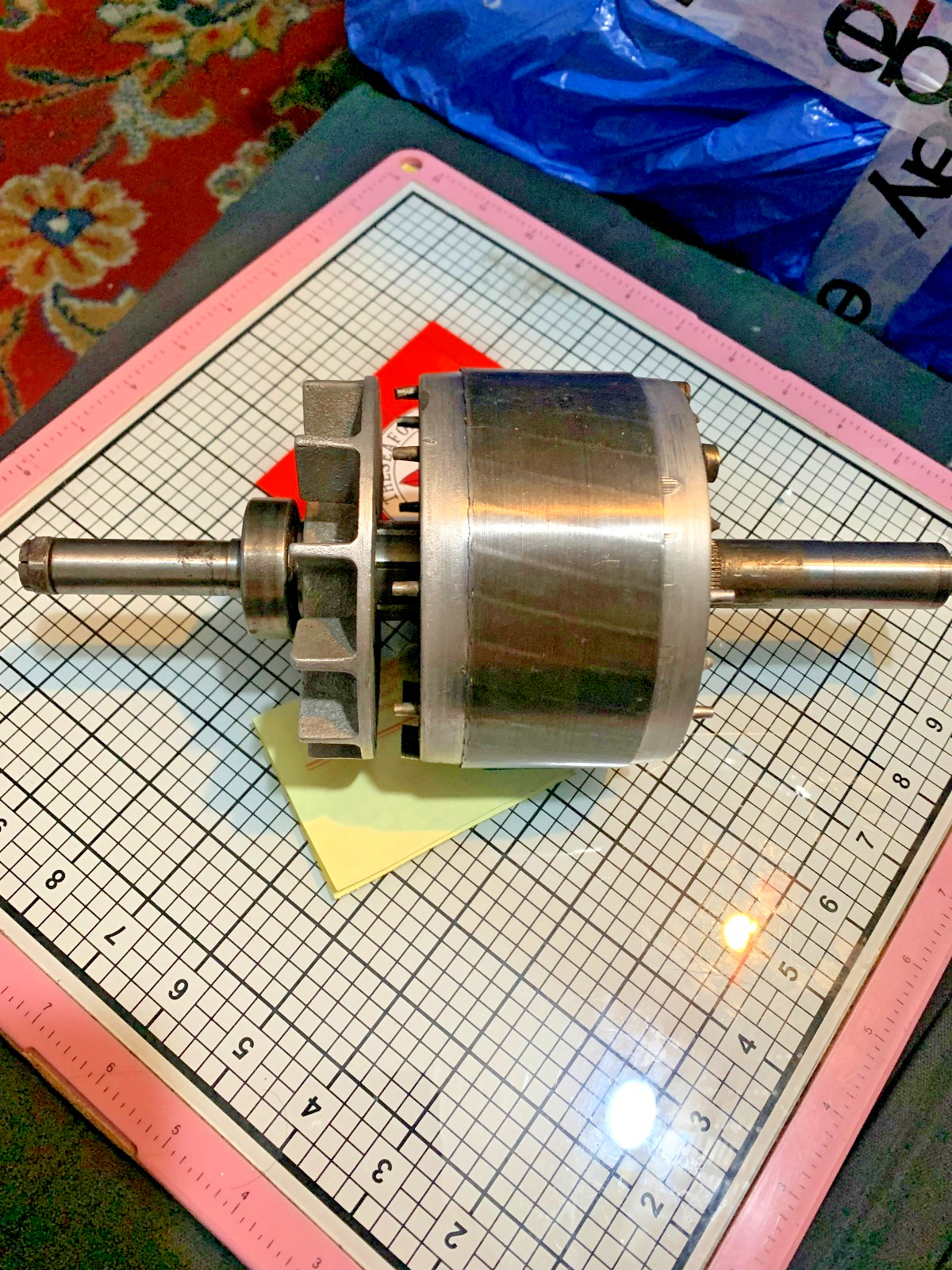 Rotor 115V 1 Phase 60Hz, 22275-259 , OEM Hobart A200 20 QT Mixer, No Cent SW.