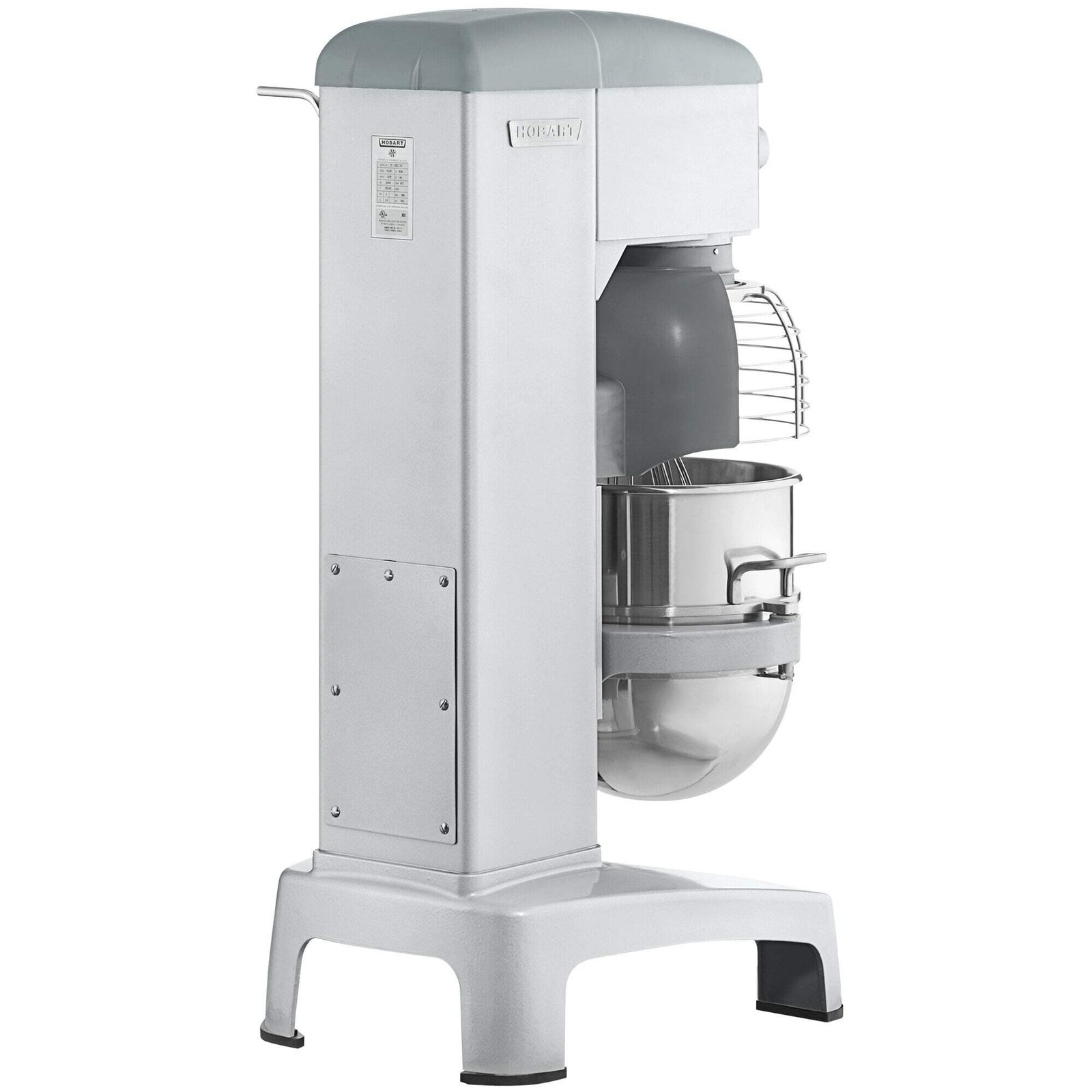 Hobart 40 Qt. Planetary Floor Mixer with Guard & Standard Accessories, 240V/3 Ph