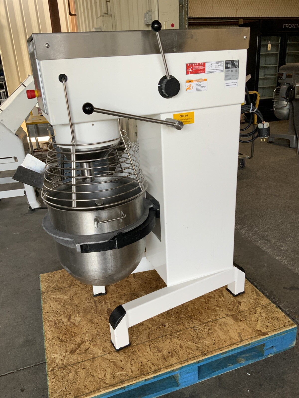 Varimixer 60qt Dough mixer V60A Pizza bakery Hobart bowl restaurant Bowl guard A