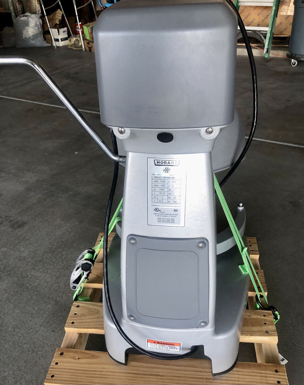 HOBART HL 200 Plus 20Qt And 12 Qt Bowls And All Accessories