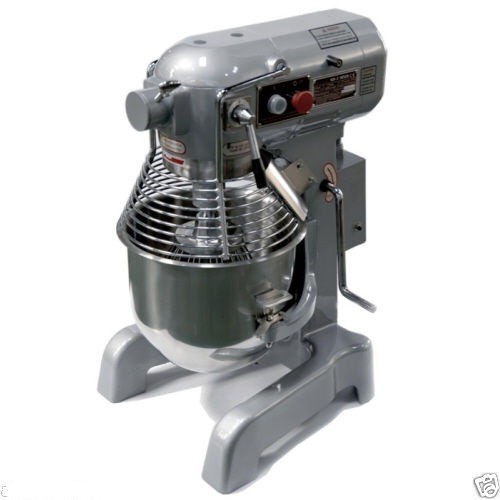 New Commercial 20 QT Mixer with 3 S/S Attachments