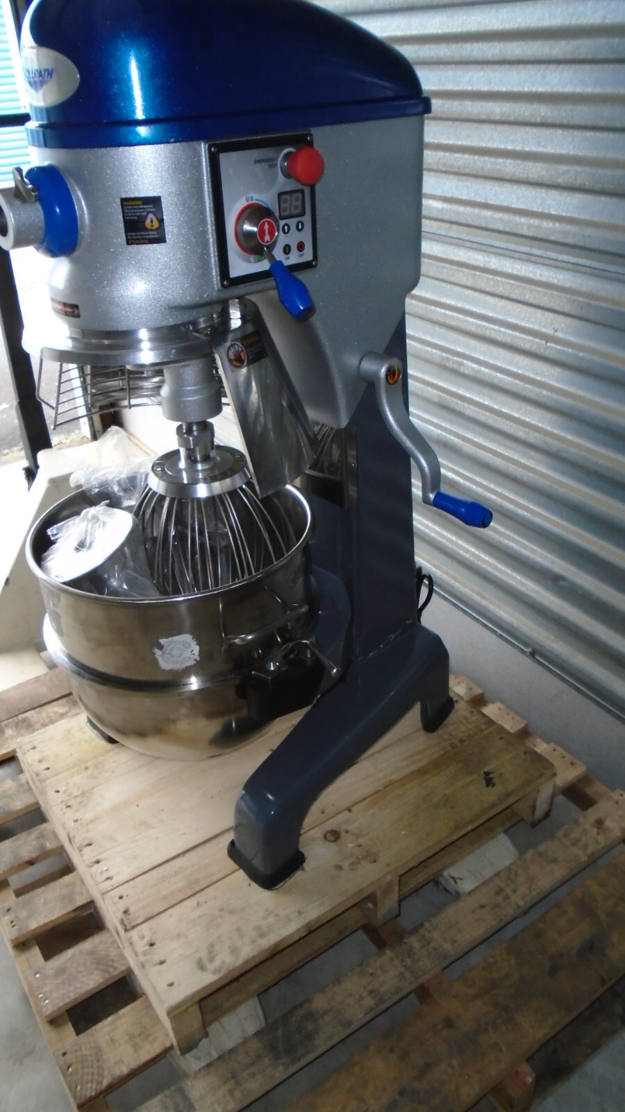 Vollrath 40759 40QT Stainless Steel Planetary Floor Mixer Belt Drive 3 Speed NEW