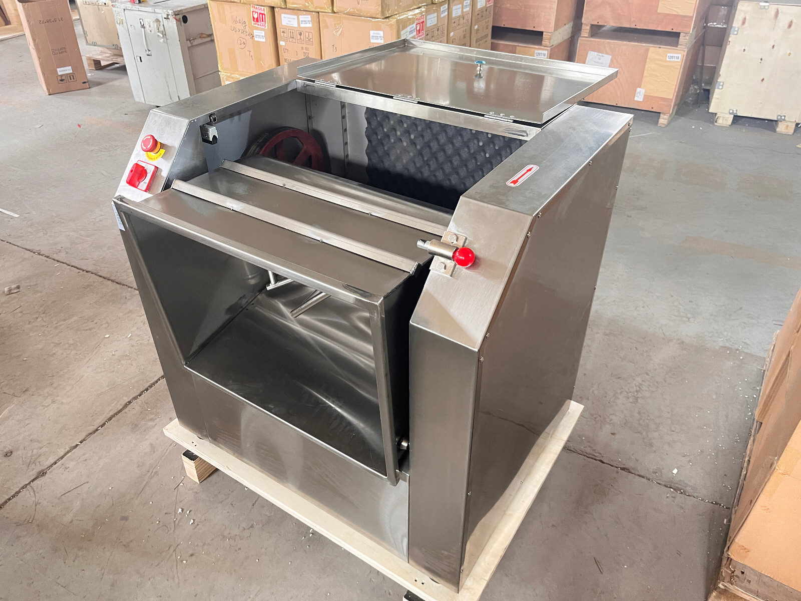 110V 110 lbs/50 KG Commercial Dough Mixer Machine Electric Flour Mixer with Bowl