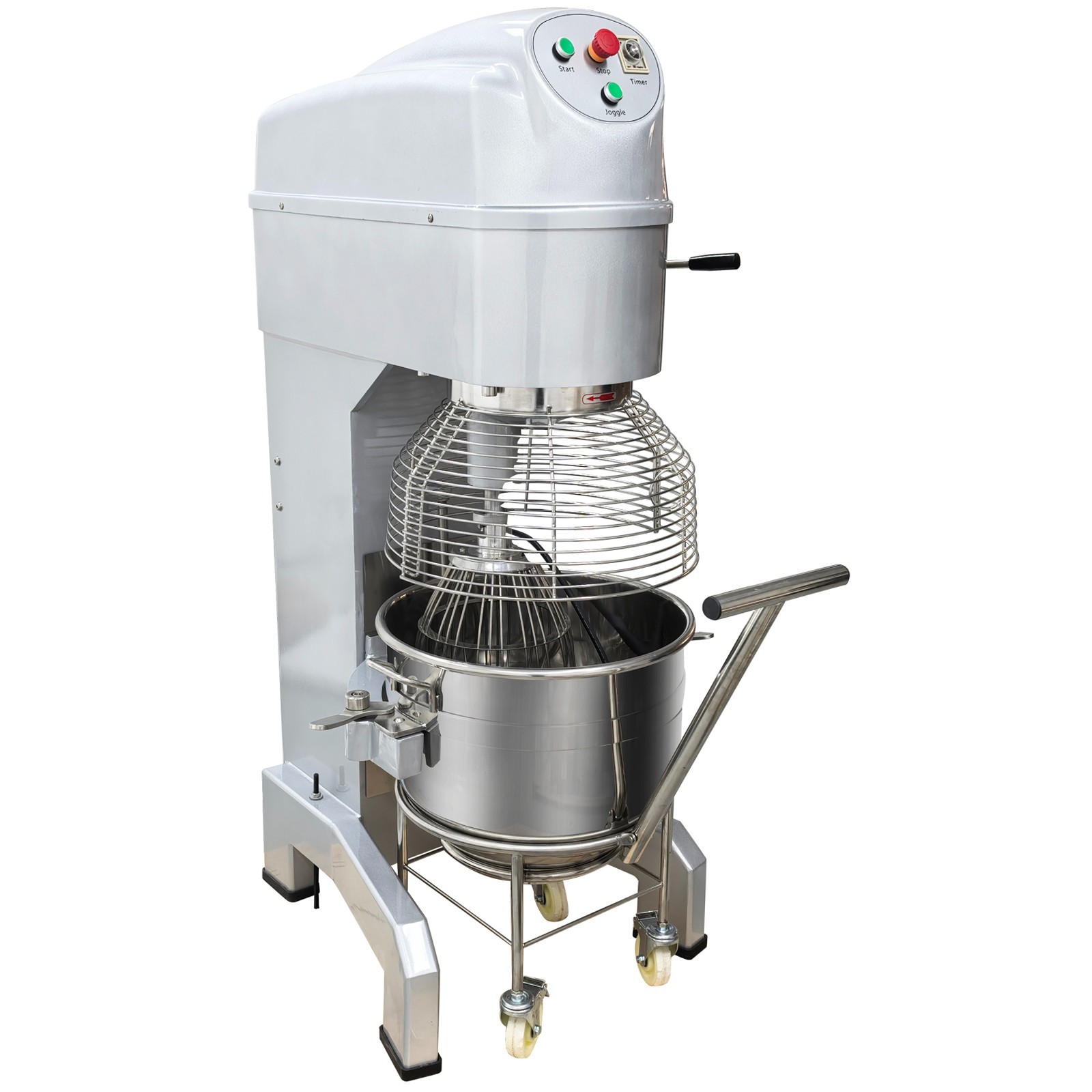 220V 60L/55 lbs Vertical Commercial Mixers Dough Mixer Machine Multi-functional