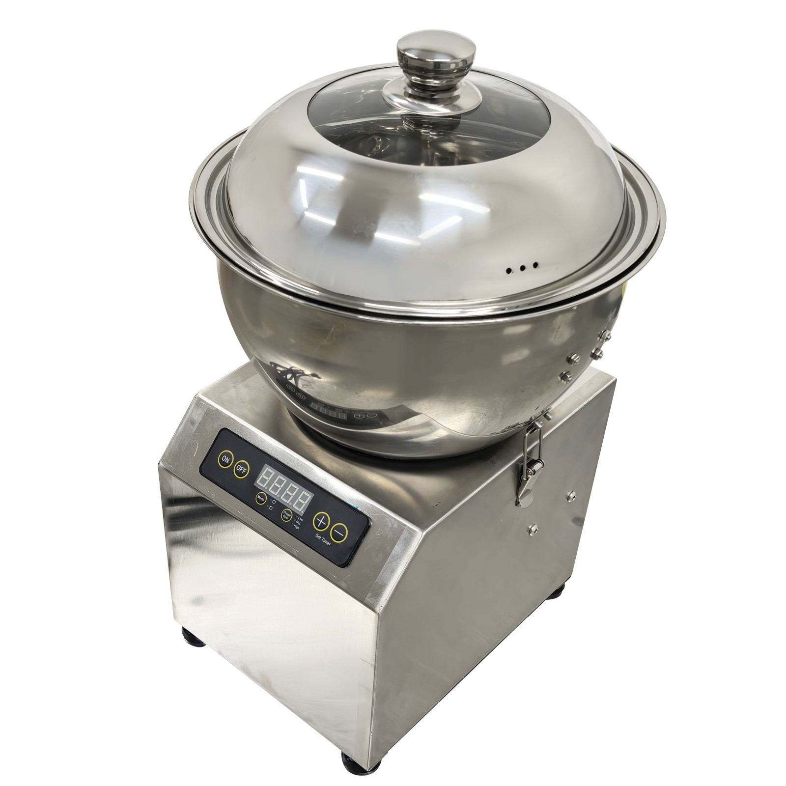 8kg Commercial Dough Kneading Machine with Heater Dough Mixer Time Control