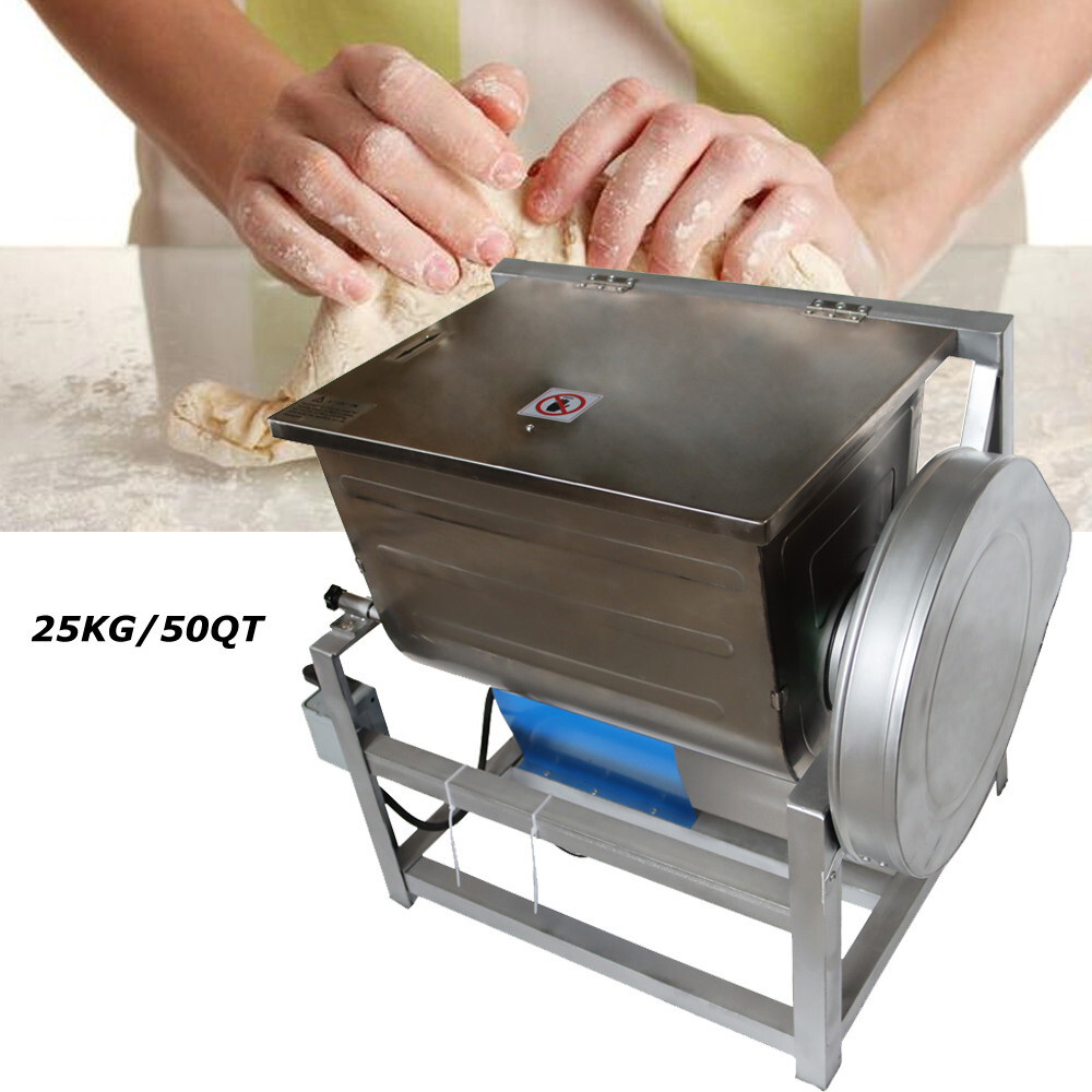 2200W 50QT Commercial Electric Dough Mixer Mixing Machine Kitchen Food Equipment