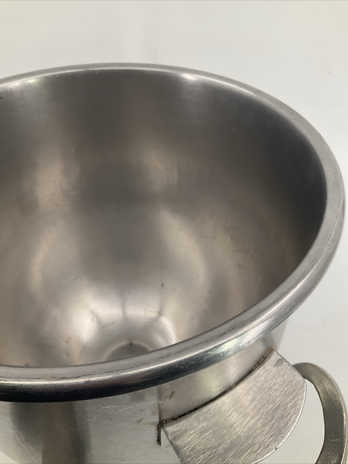 Industrial 30 Qt Stainless Steel Mixing Bowl Hobart? Dough Hook 15.25″ X 14.5″