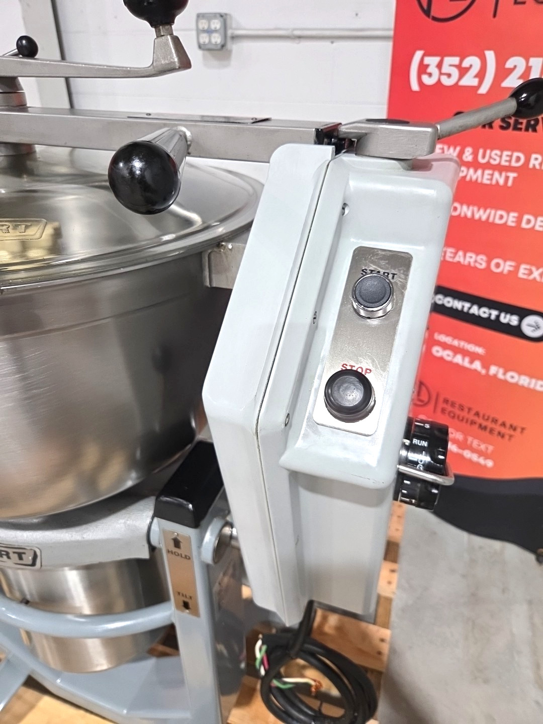 LATE MODEL HOBART HCM 450 45QT VCM w/ Blades, and MORE – 5 HP 200V – Watch Video