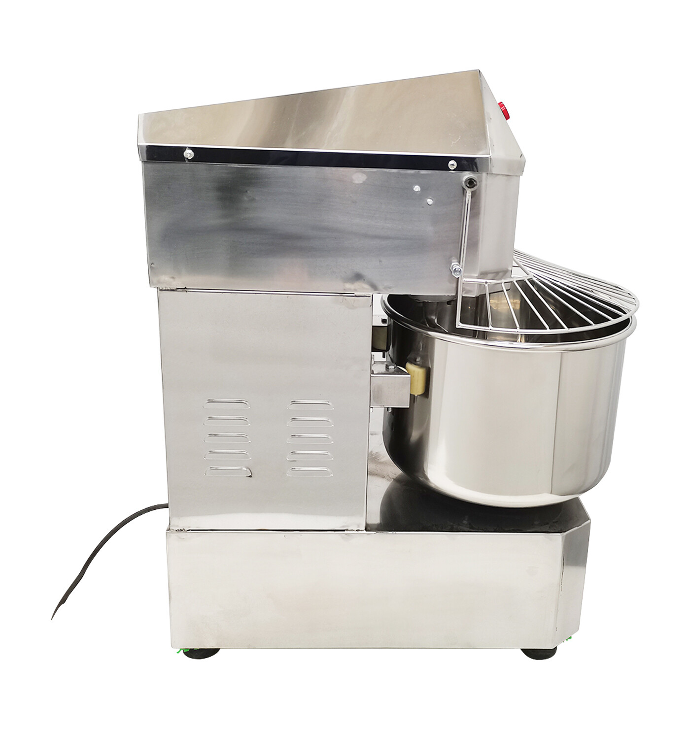 20L Bread Spiral Dough Mixer 2 Speed Flour Kneader Machine For Bakery Beater