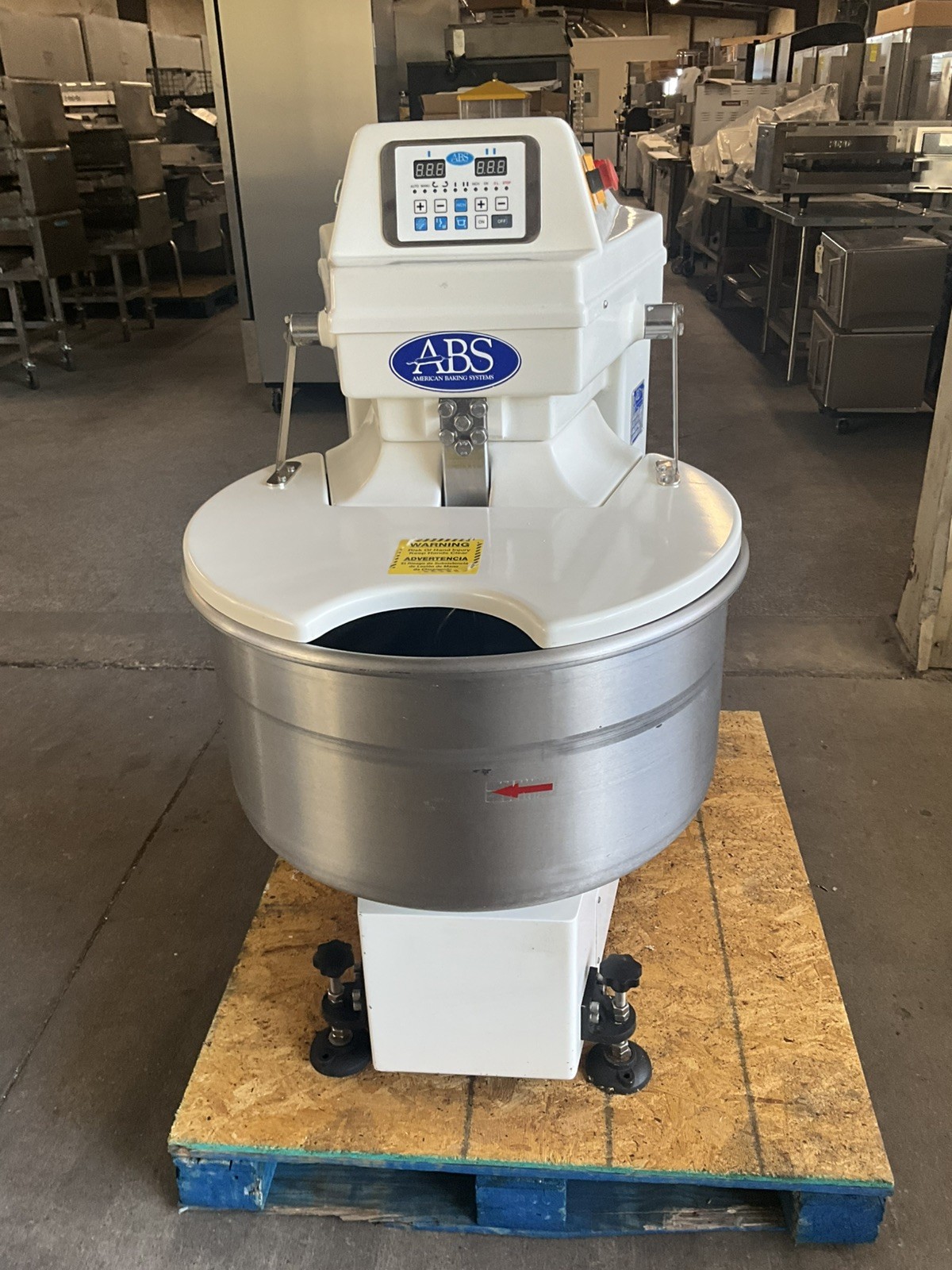 American Baking Systems 80qt SPIRAL DOUGH MIXER SM-80T BAKERY 2 SPEED ABS