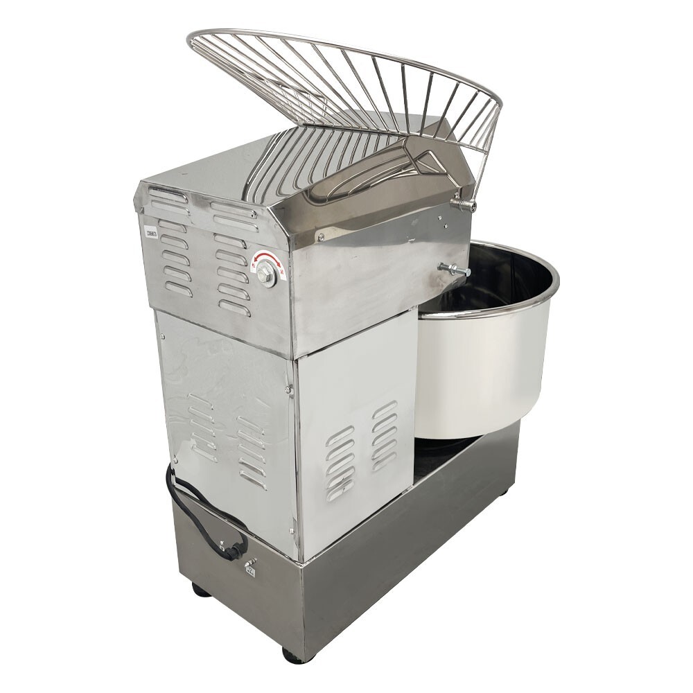 40QT Commercial Dough Mixer Machine, 110V 1800W Electric Dough Kneading Machine