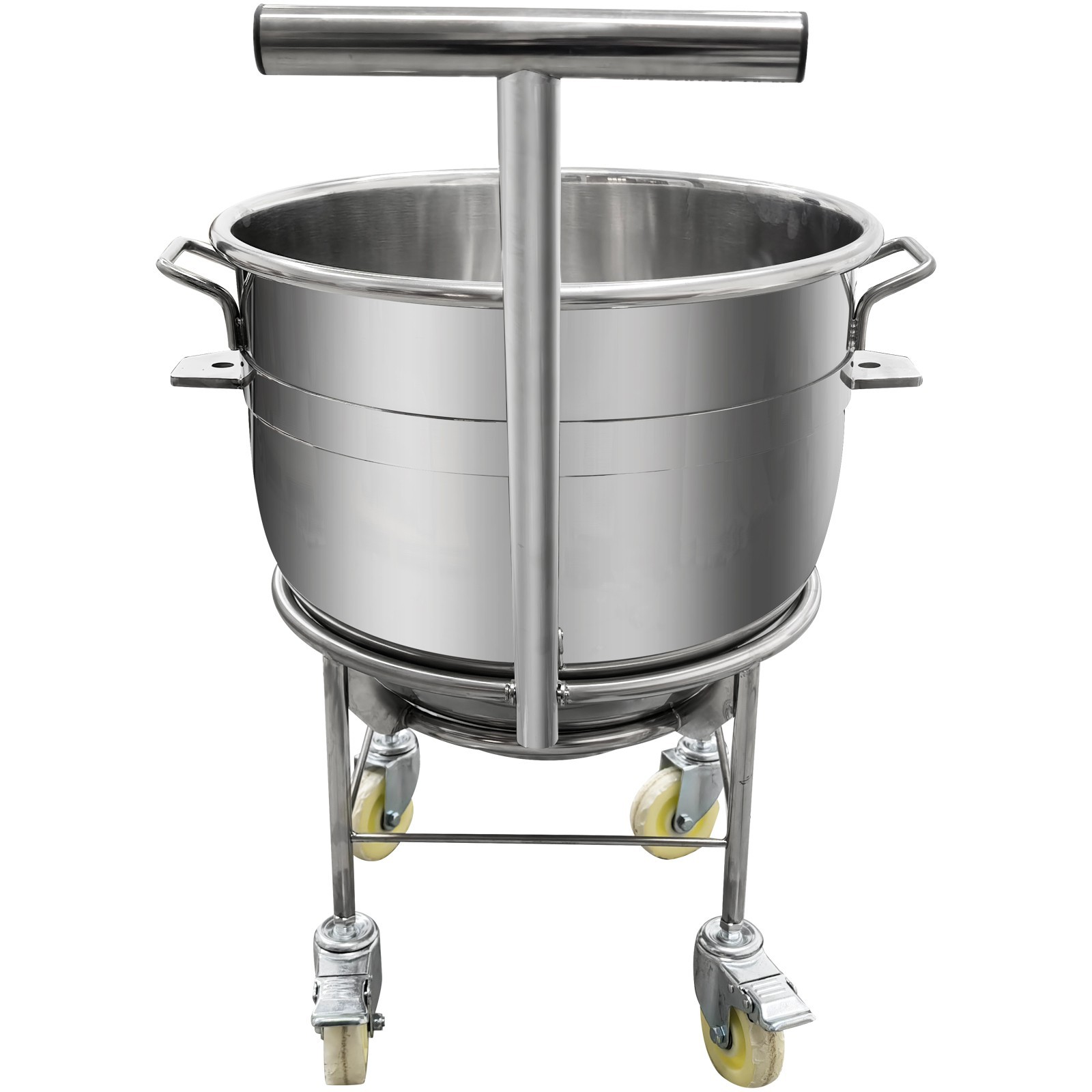 60L Commercial Stand Mixer with Trolley 220V Dough Mixing Machine 3 Mixing Tools