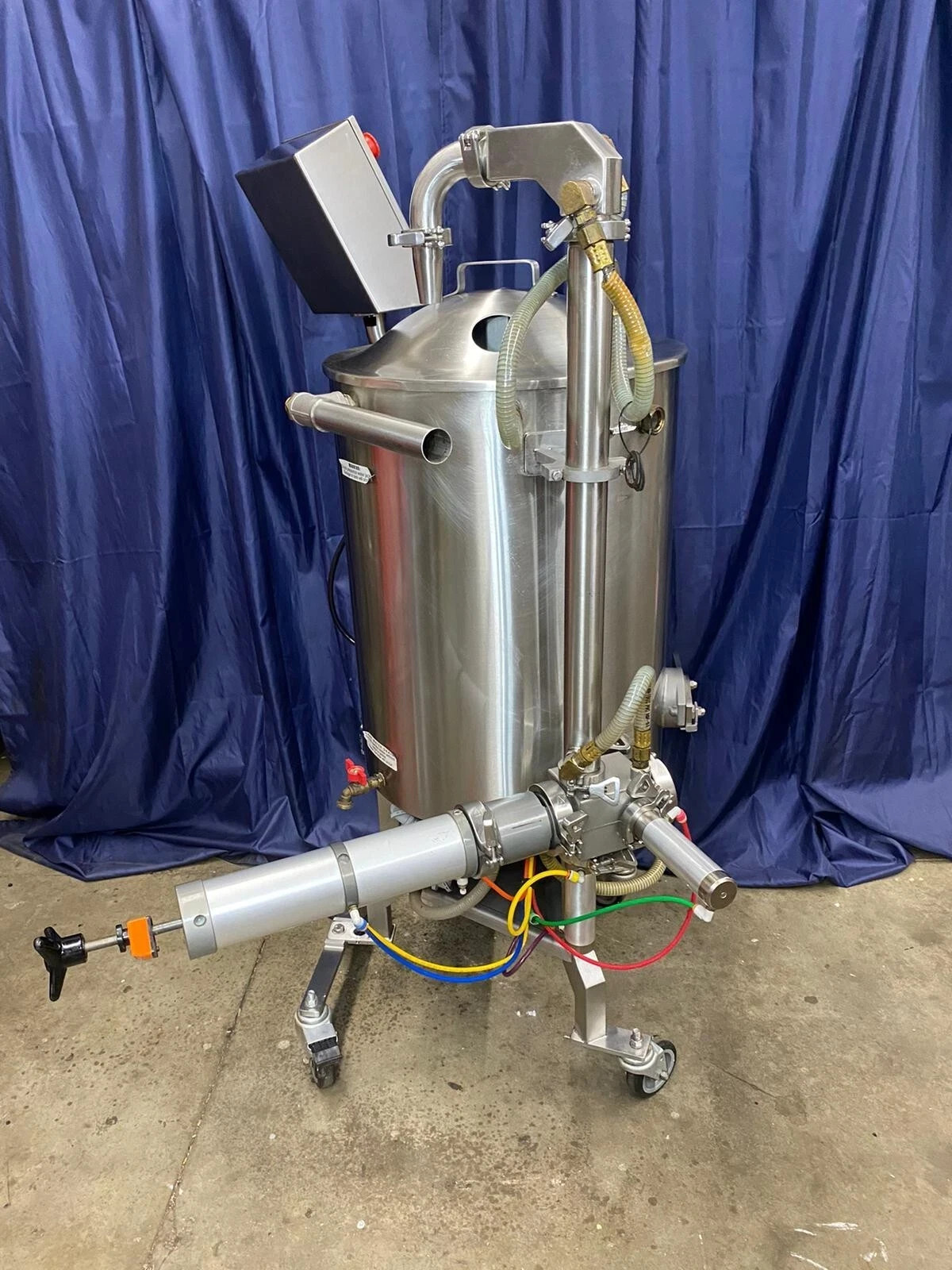 SAVAGE BROS 200 LB Chocolate Temperer Kettle + TRANSFER PUMP !!!