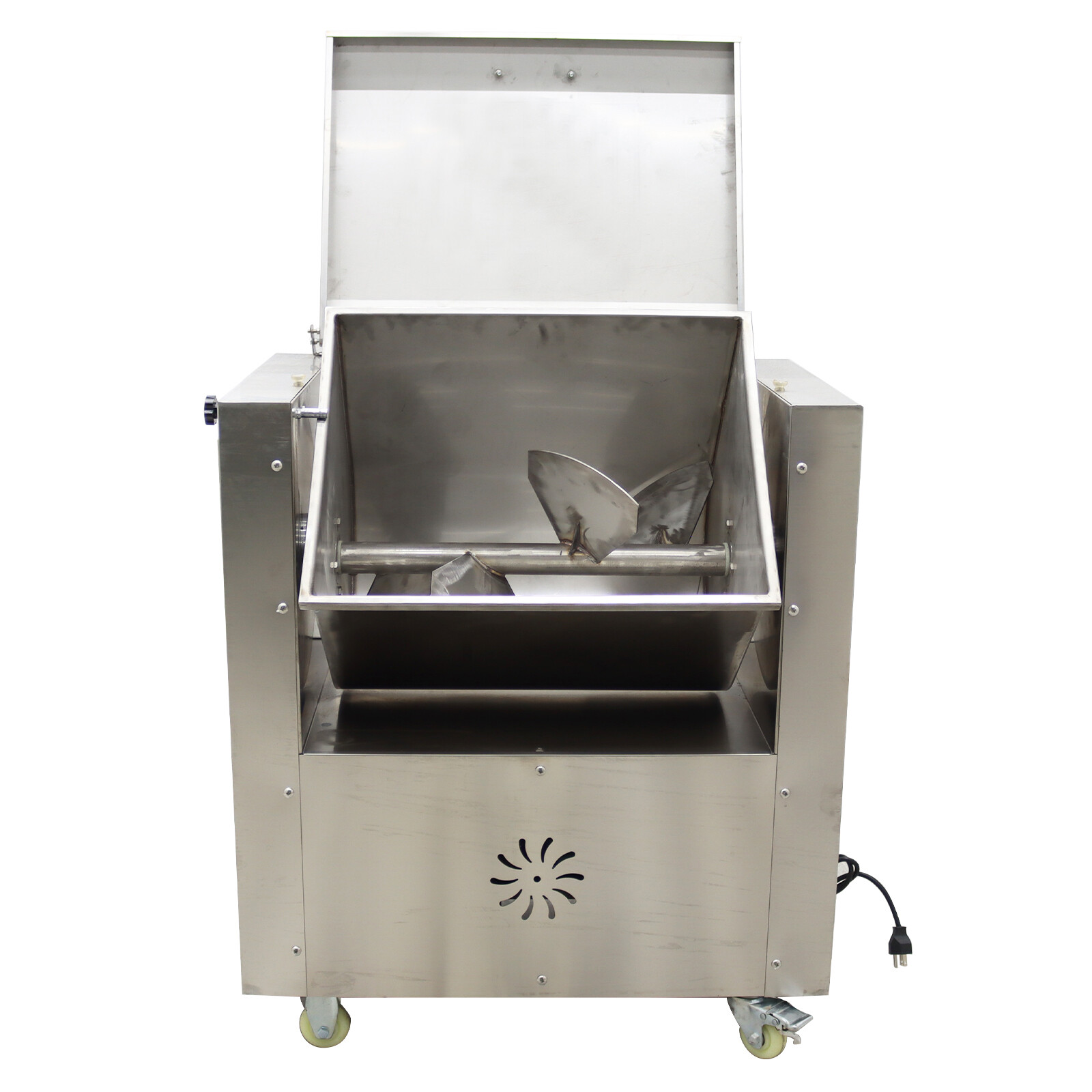 Commercial Stuffing Mixer Machine Electric blende Tipping Hopper 60L 15.8gal
