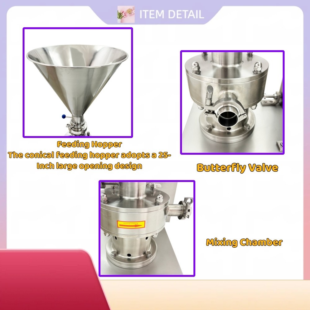 Solid Liquid Mixer Machine 220V 3-Phase Juice Milk Cold Drink Industrial Mixing