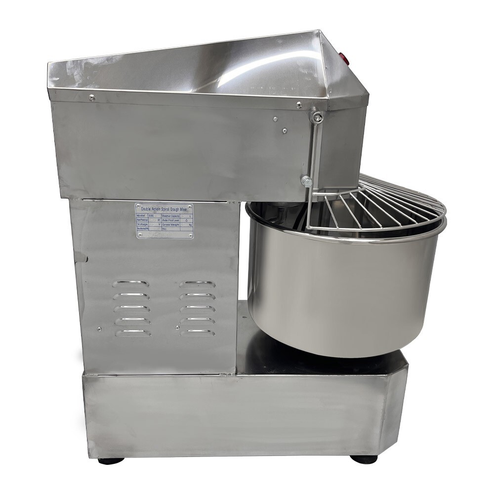 30L Dough Mixer Commercial Machine Food Preparation Electric Kneading Stainless