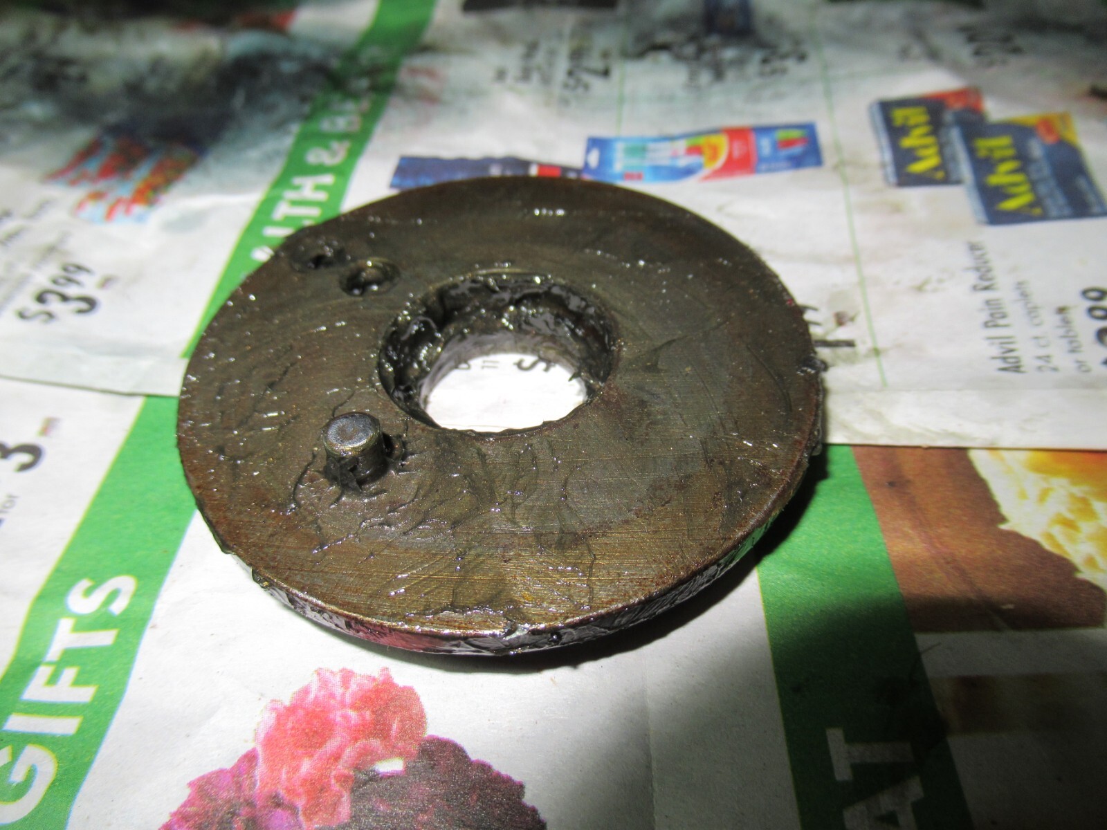 HOBART 20 12 Quart A200 A120 Mixer Planetary Shaft Spacer 00-107145 Part