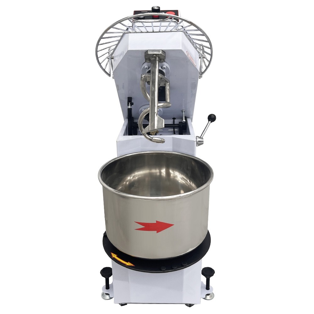 110V 20L Food Mixer Machine Dual Rotating Dough Kneader Spiral Mixer156RPM