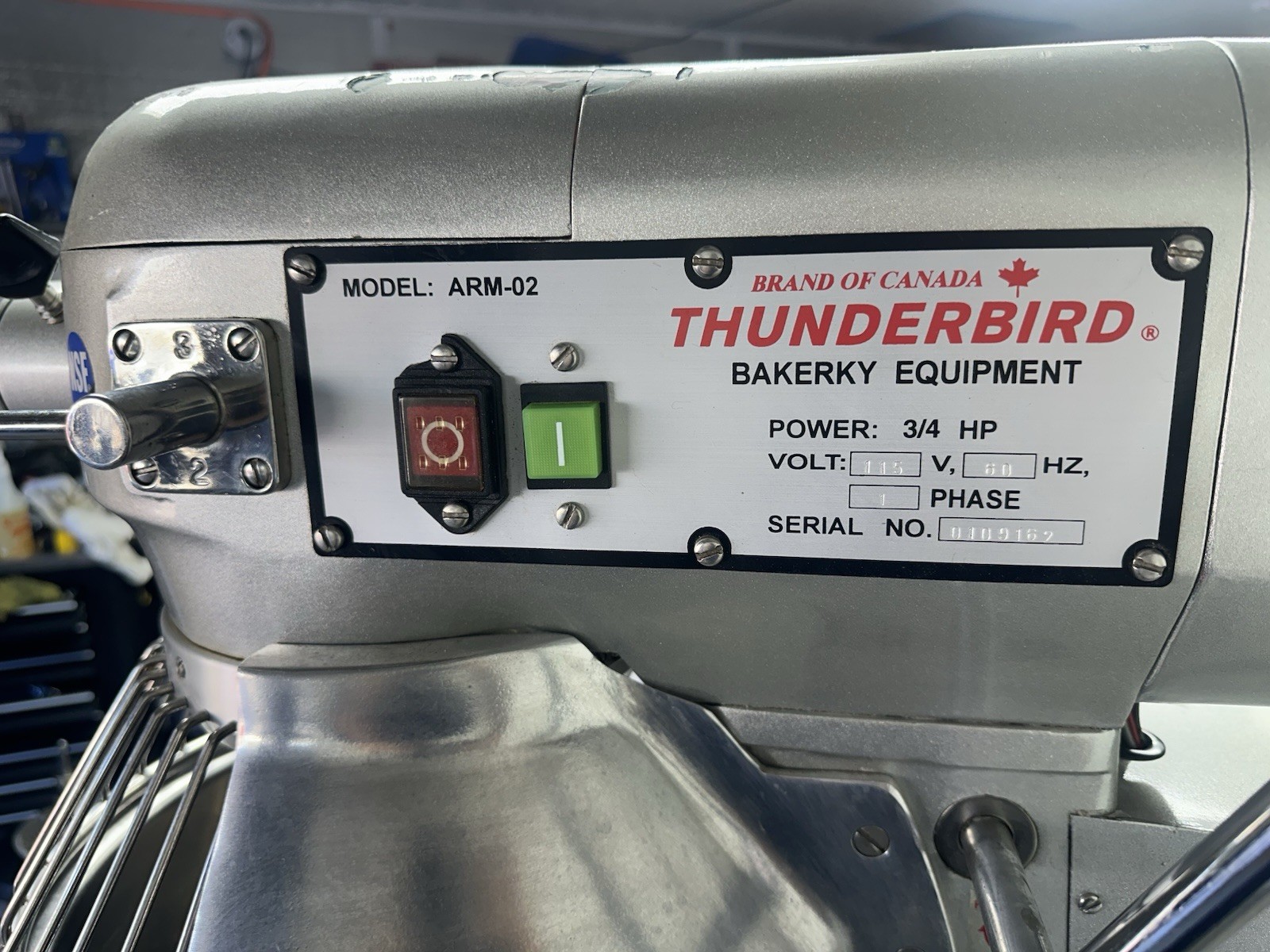 THUNDERBIRD ARM-02 20-QUART HEAVY DUTY MIXER