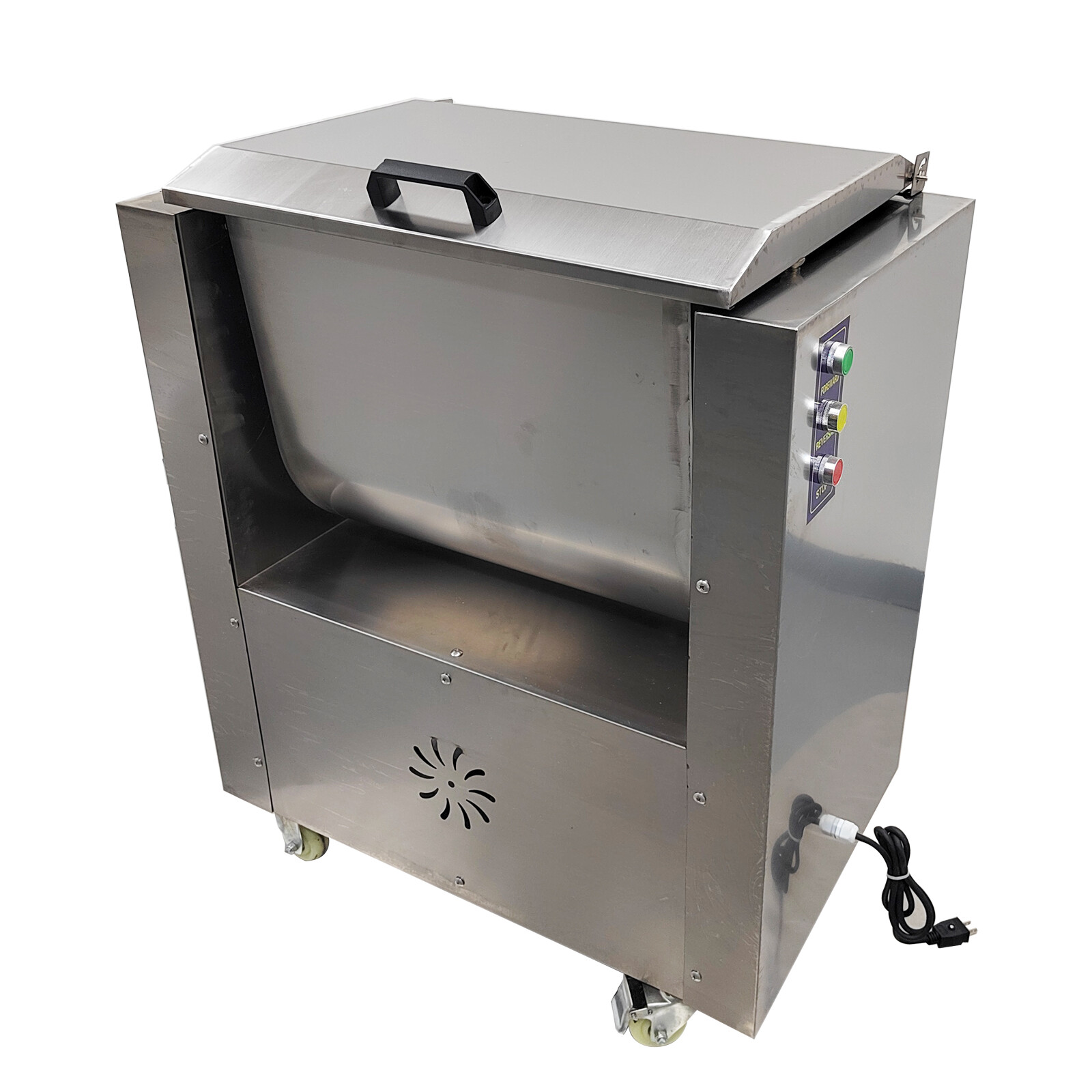 60L 15.8gal Electric stuffing Mixer Tipping hopper Dumpling pie Stuffing blender