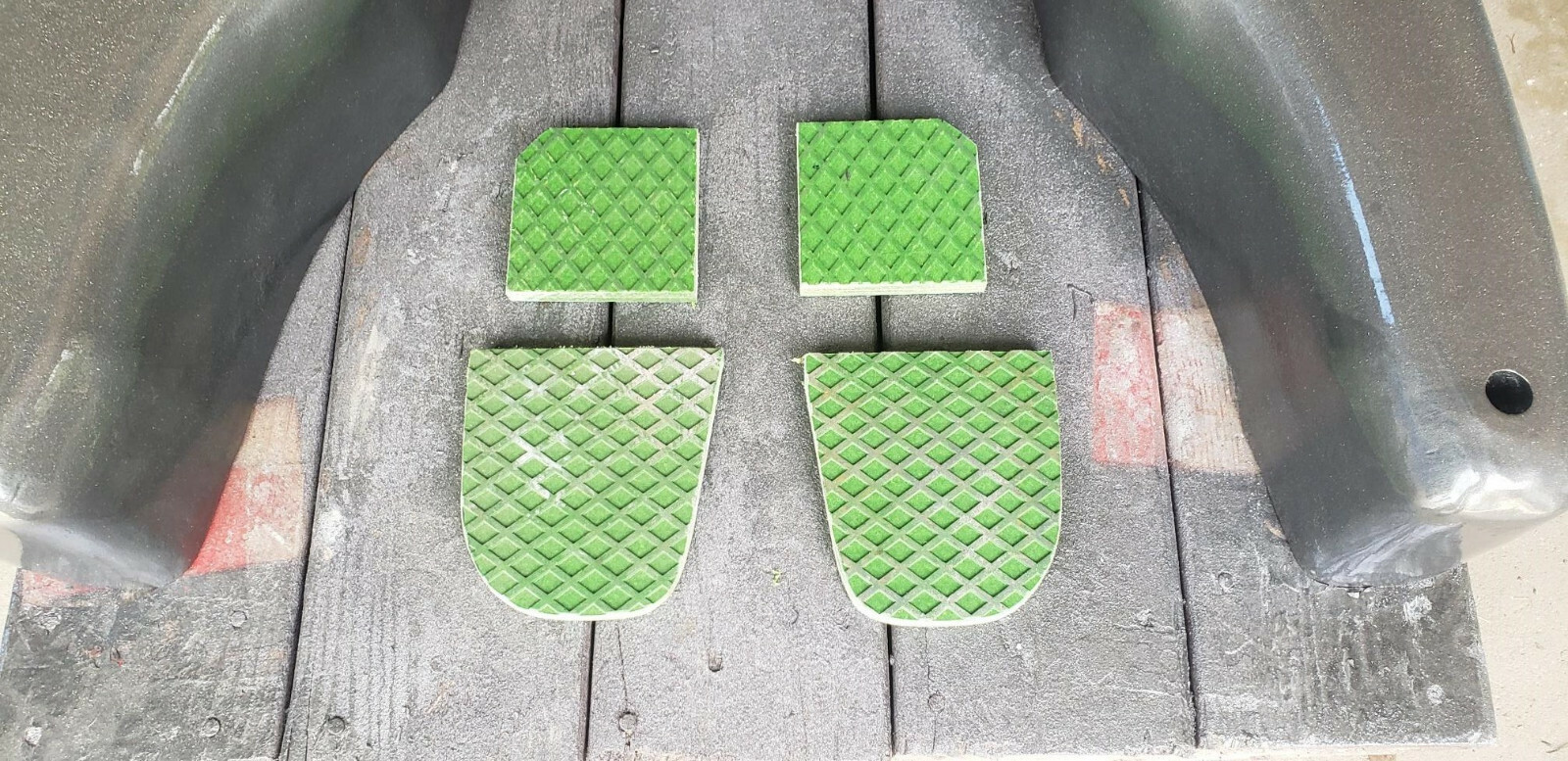 Vibration damping feet pads for Hobart Mixer M802 80qt or V1401 140qt