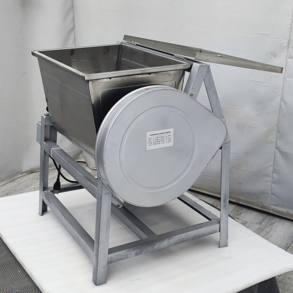 Intbuying 50QT 25KG Commercial 110V Electric Dough Mixer Mixing Machine 2.2KW