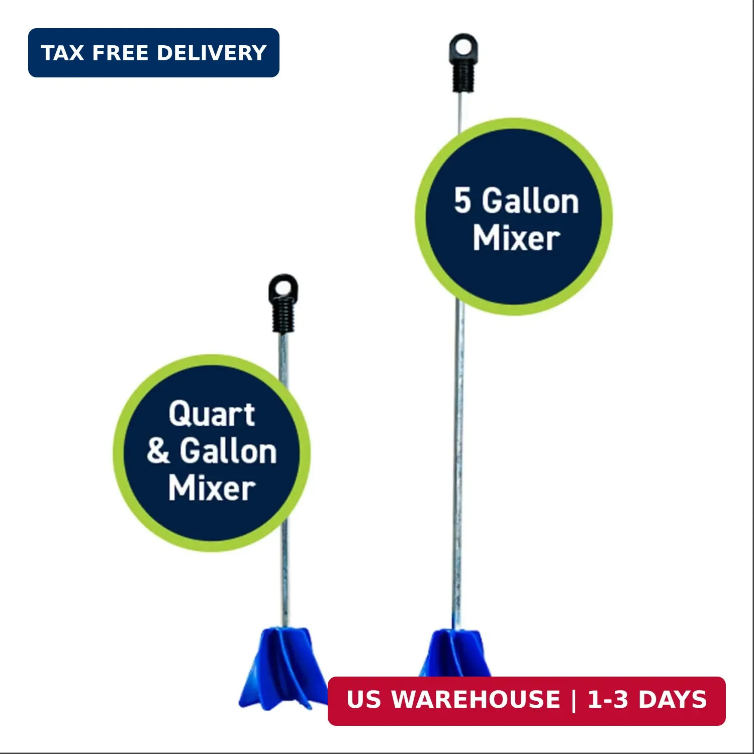 Helix Mixer Drill Attachment – Stirrer Mixes Epoxy Resin, Paint and Silicone – T