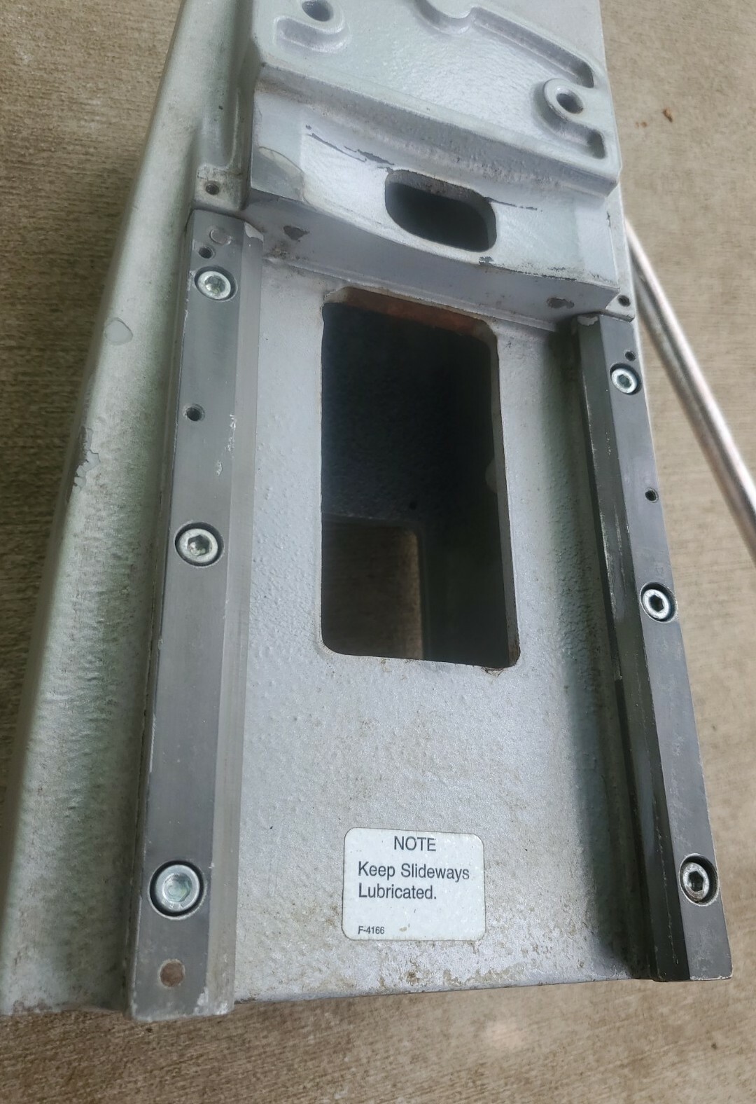 HOBART HL200 COMMERCIAL MIXER Machined Pedestal arm base part 00-874723-0002