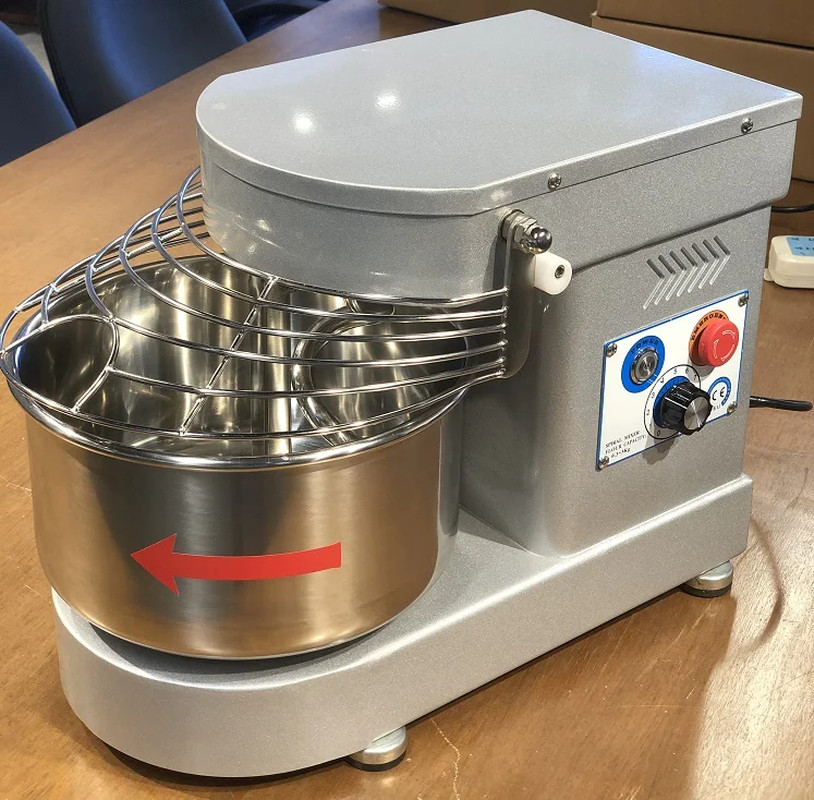 Haushold Bread Making Machine Tabletop Dough Kneading Machine 7l Bread Spiral Mi
