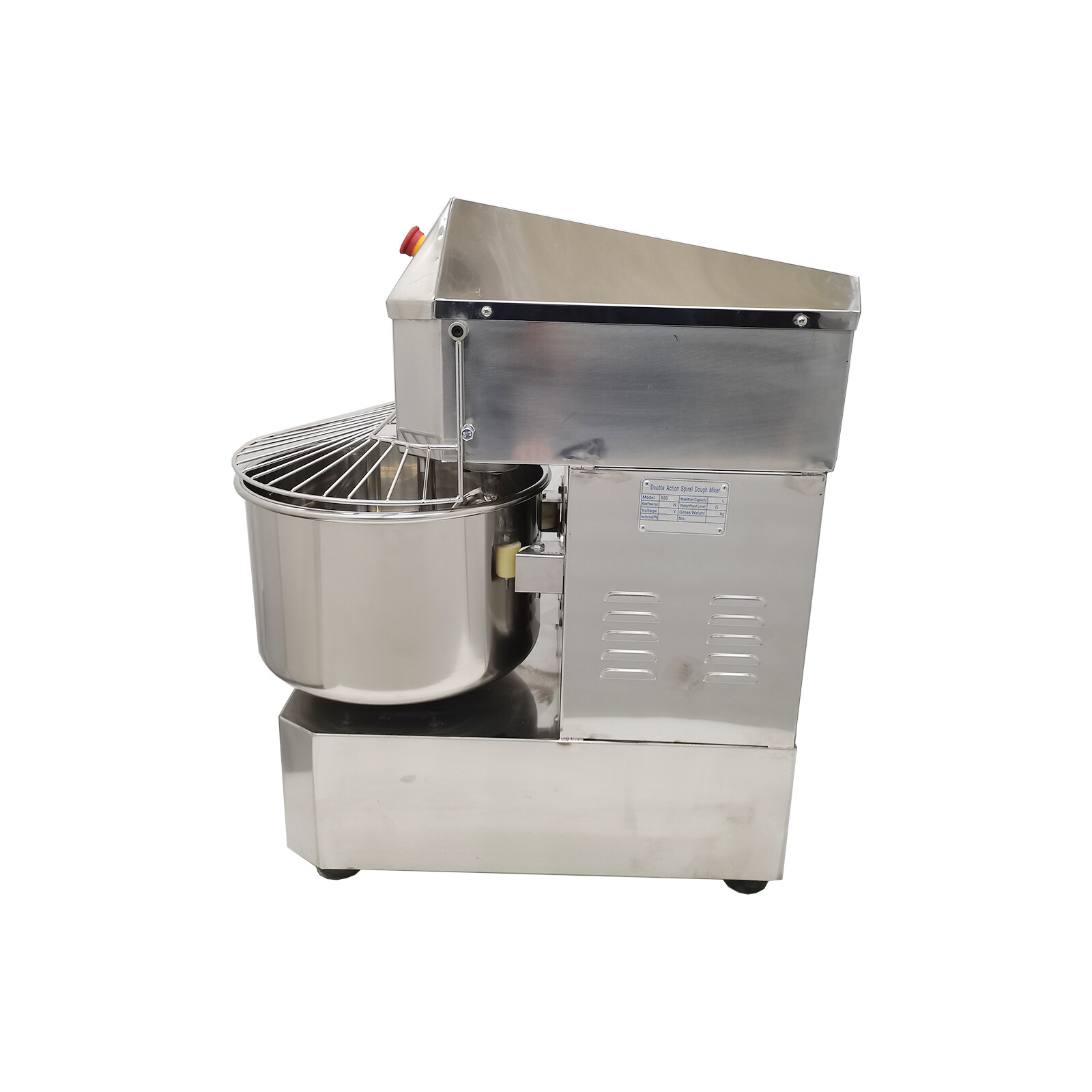 30qt Commercial Dough Mixer Dough Kneading Machine Double Action 2-Speed 1500W