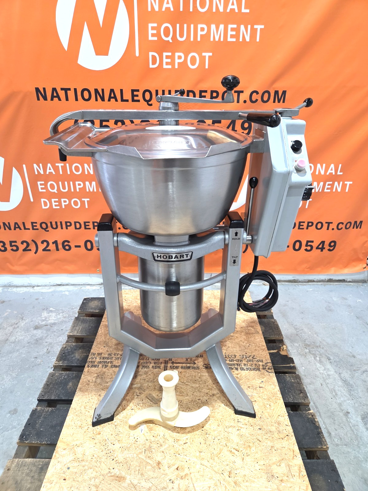 LATE MODEL HOBART 45QT HCM 450 VCM w/ Blades, and MORE – 5 HP/200V – Watch Video