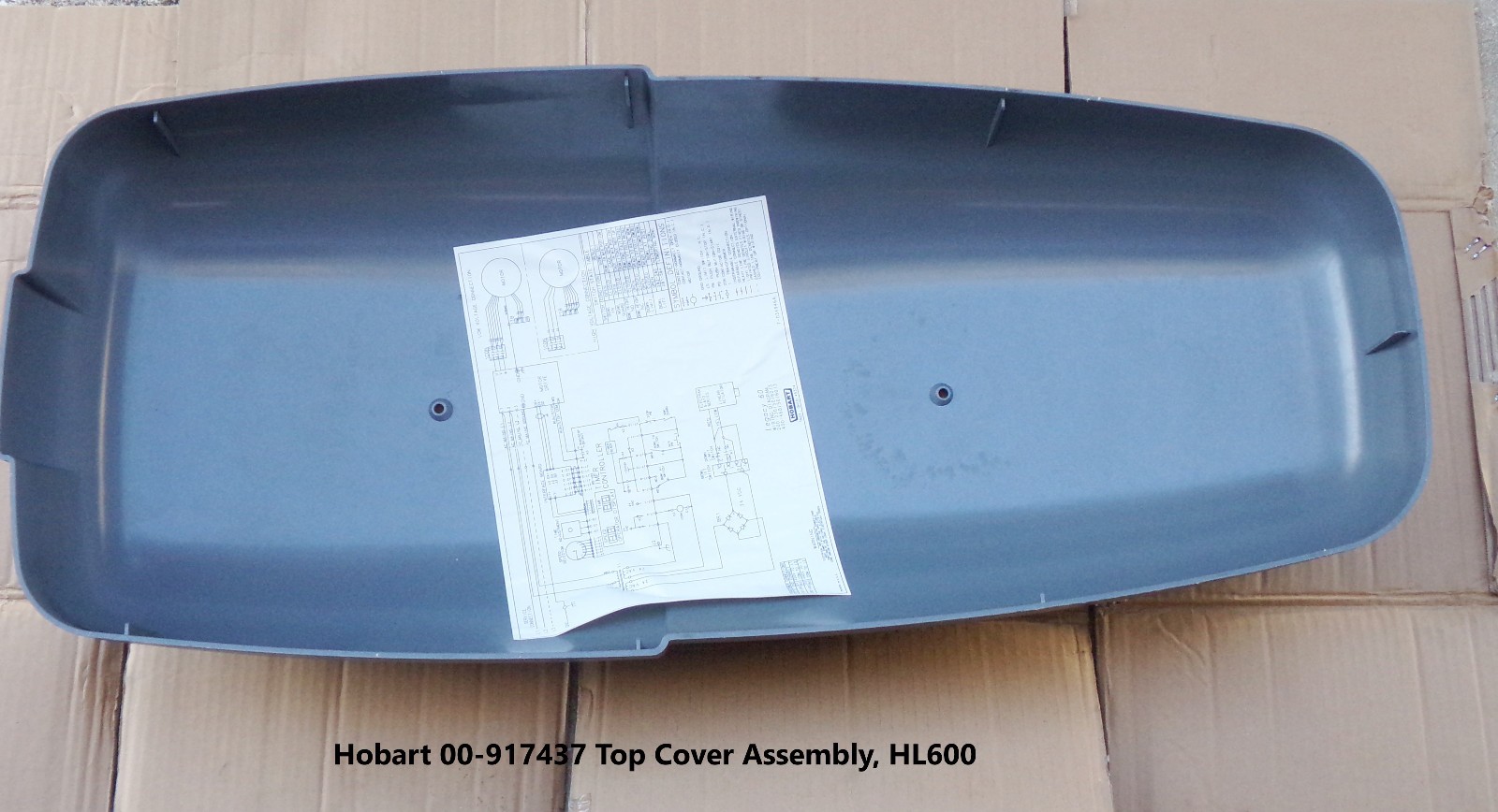 Hobart Legacy Mixer HL600 00-917437 Top Cover Assembly