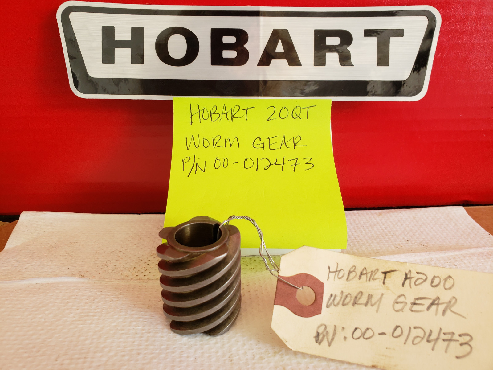 HOBART Mixer Parts A200 Worm Gear