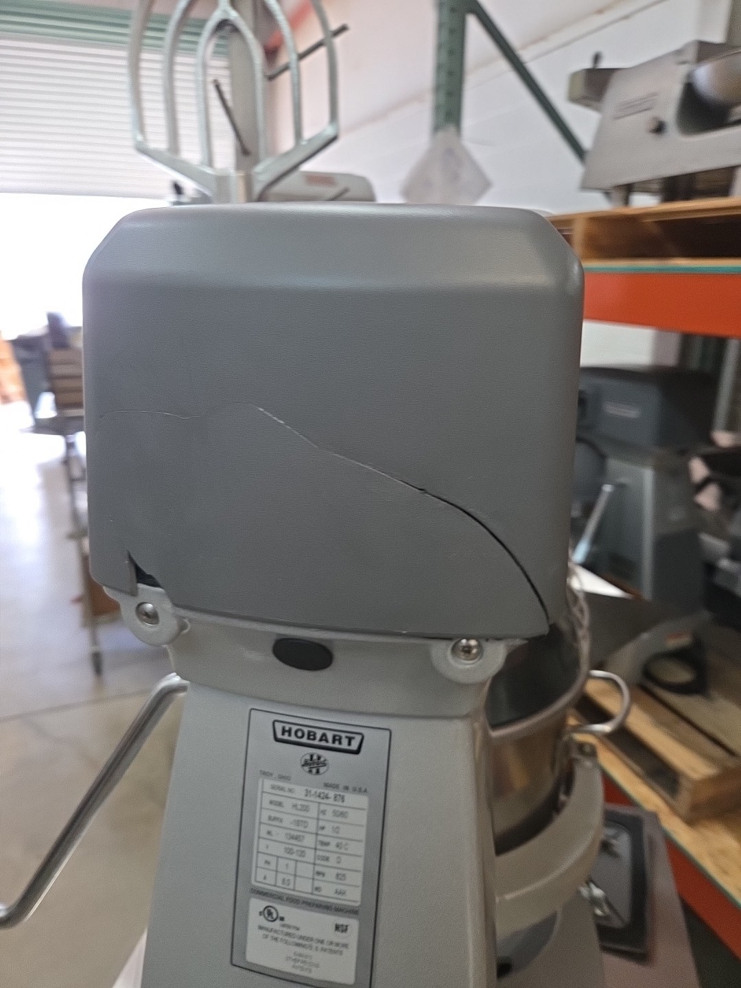 HOBART Mixer HL200 20 Quart With NEW HOOK/BOWL – 1/2 HP – Watch Running Video!