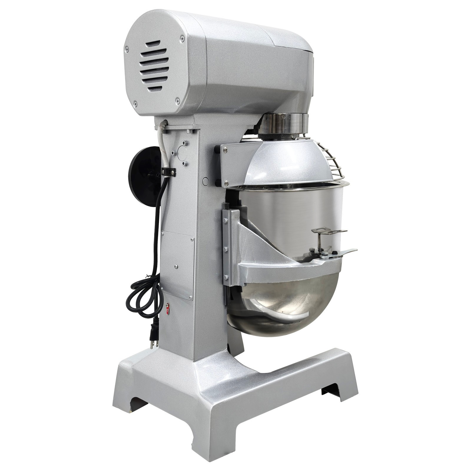 Auto Stop 30L Mixer Mixing Machine w 3 Types Mixing Arms For Dough Veg Cream Egg