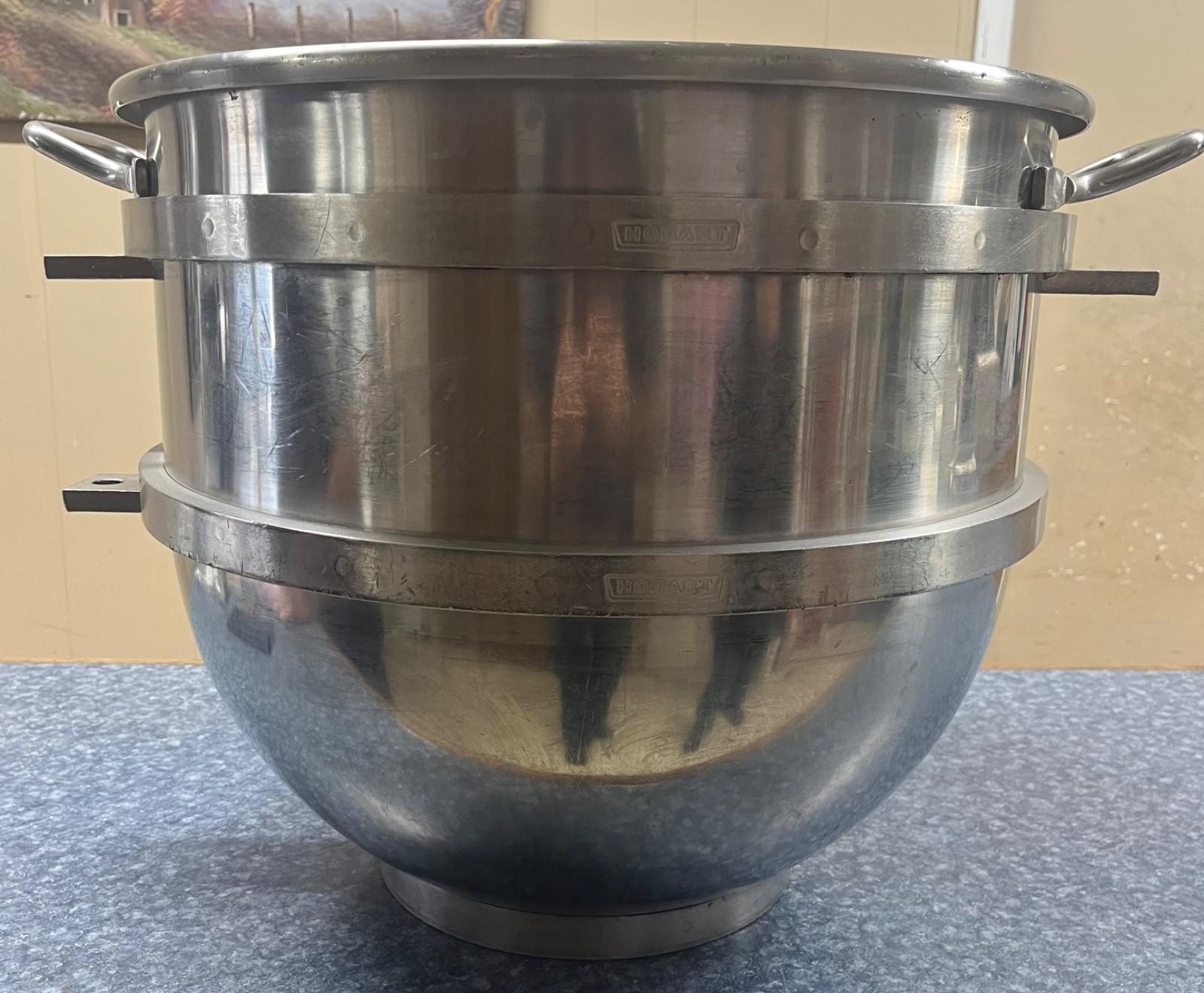 Hobart Legacy Mixer Bowl 60 Qt 00-875603 fits HL600 OEM STAINLESS STEEL