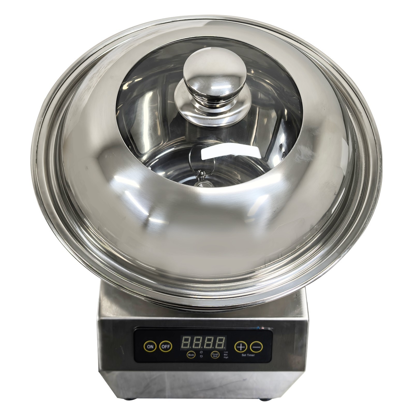 5KG 110V Electric Dough Mixer Bread Kneading Machine Auto Flour Mixer w/Heating