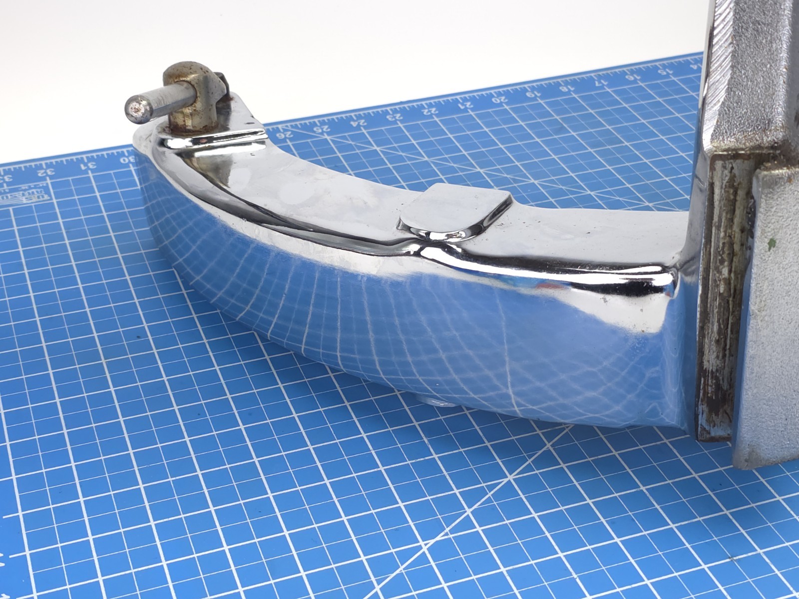 OEM CHROME Hobart 60 Qt H600 Bowl Lift Bracket Arm Cradle Yoke W/ Locks
