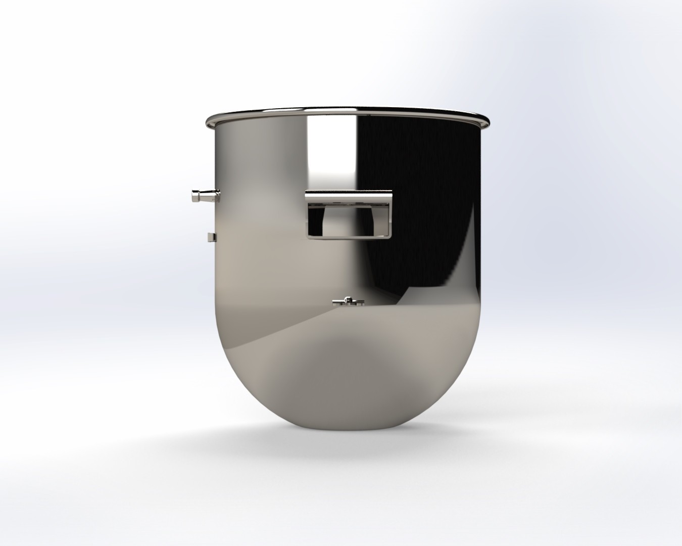 MixerMate: New 40 QT Mixer Bowl Fits HOBART Legacy Mixer Model HL400 and HL400C