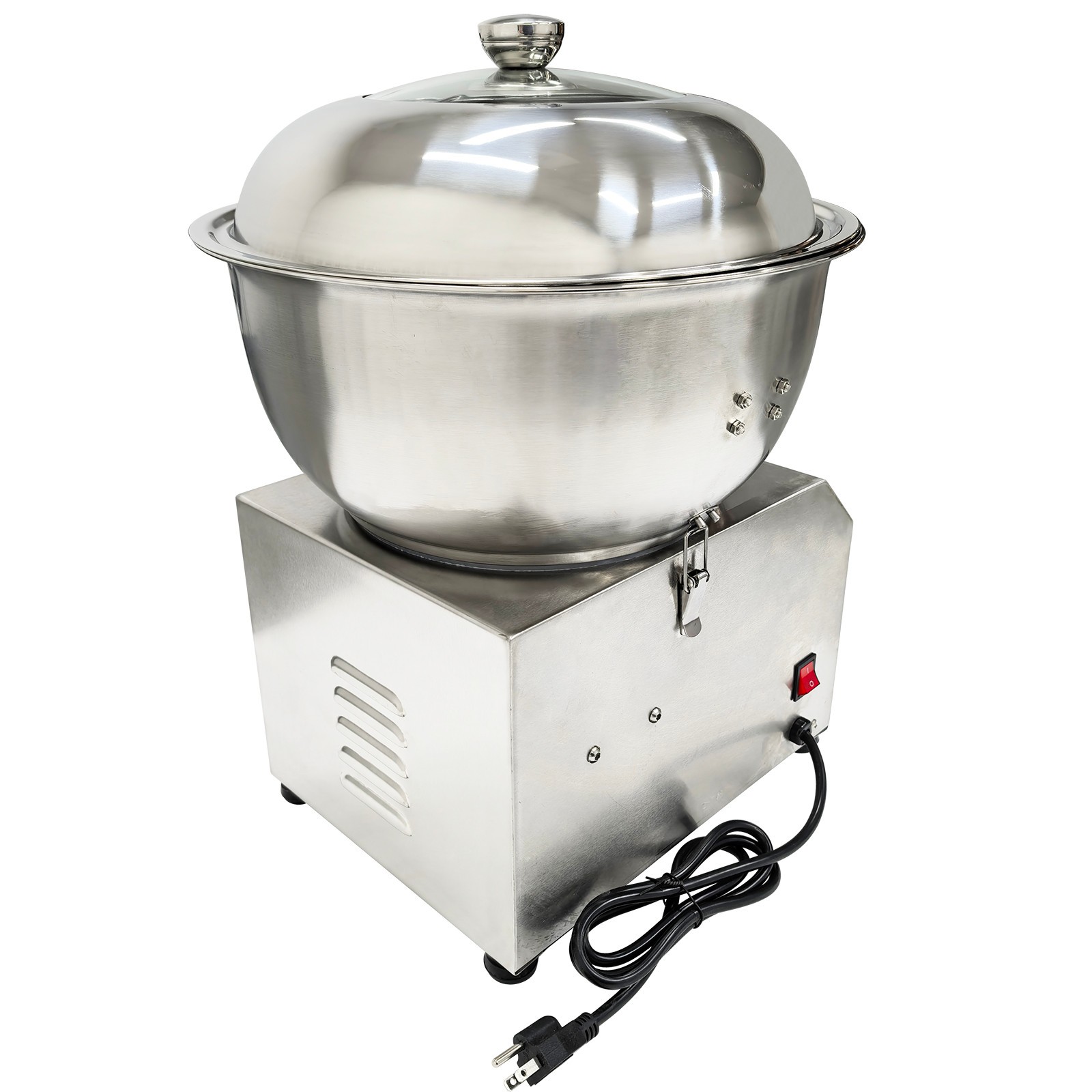 5QT Stainless Dough Mixer,110V Detachable Basin Type Dough Kneading Machine
