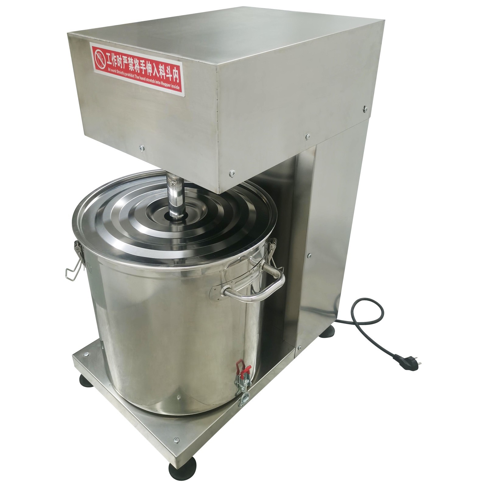 43L Commercial Meat Stuffing Mixer220V Stainles Multifunctional Stirring Machine